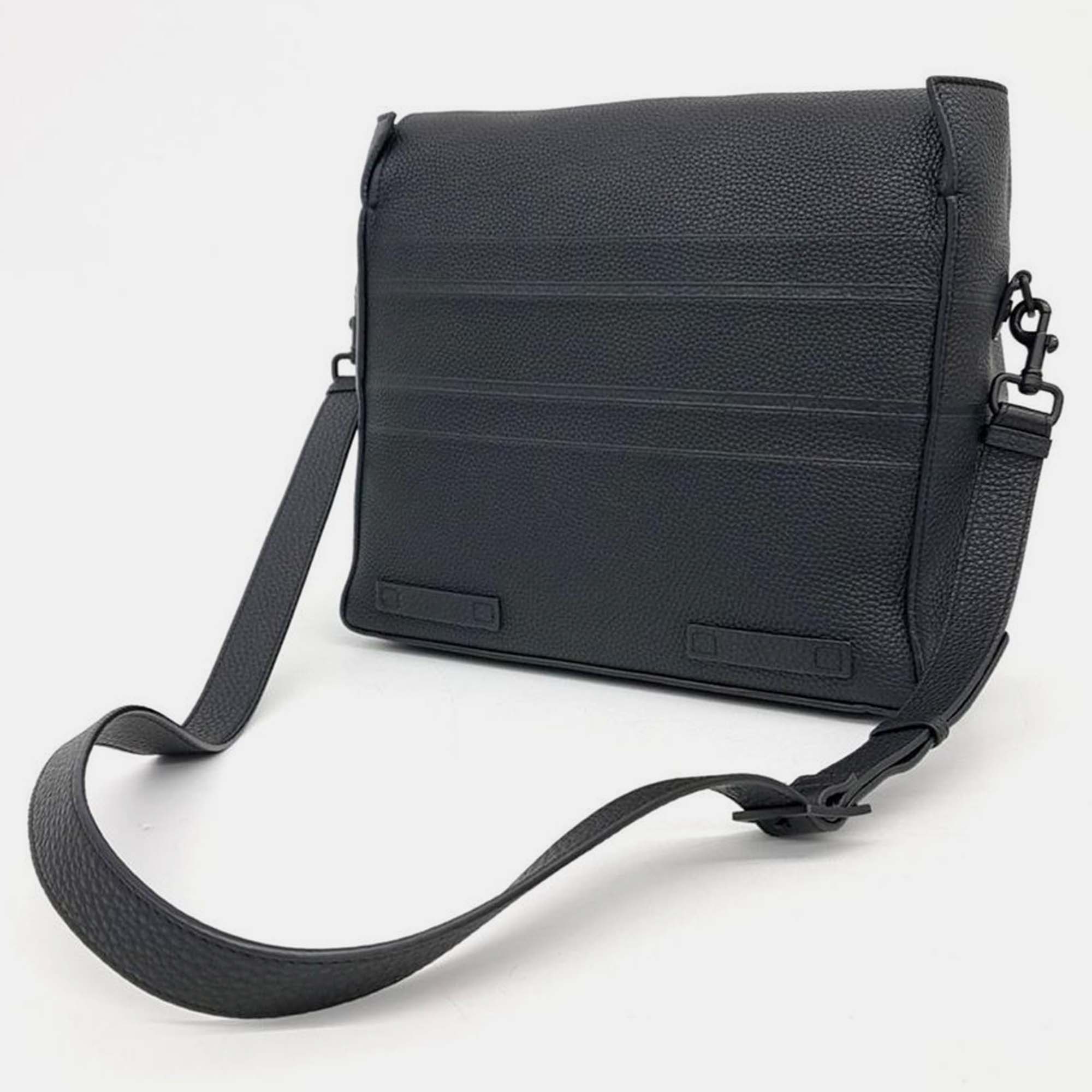 Christian Dior Leather Camp Messenger Bag