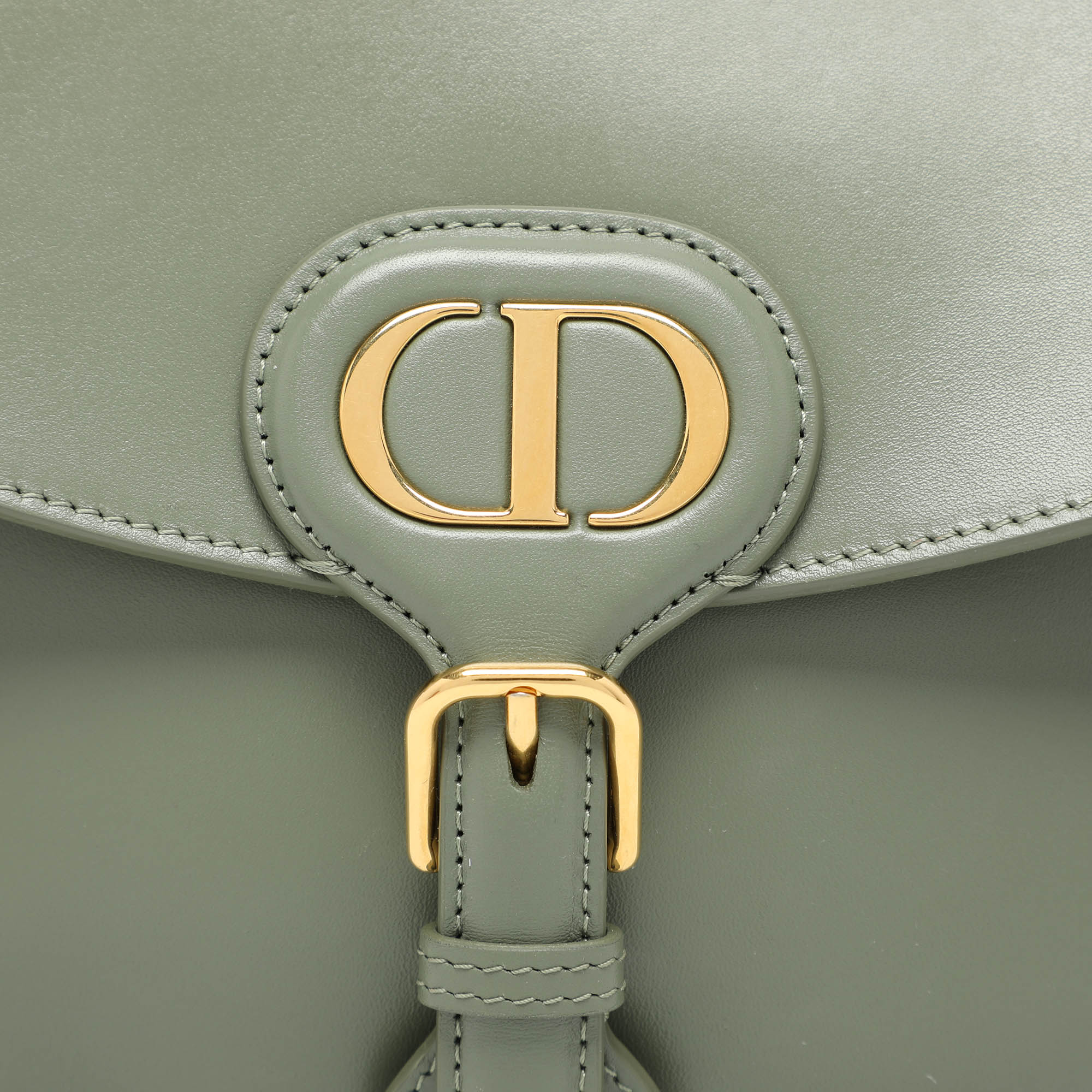 Dior Green Leather Medium Bobby Shoulder Bag