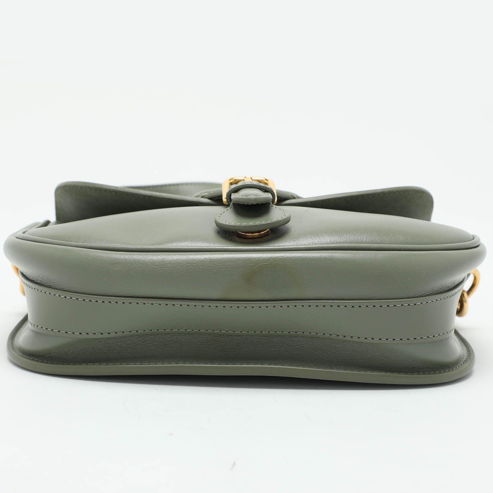 Dior Green Leather Medium Bobby Shoulder Bag