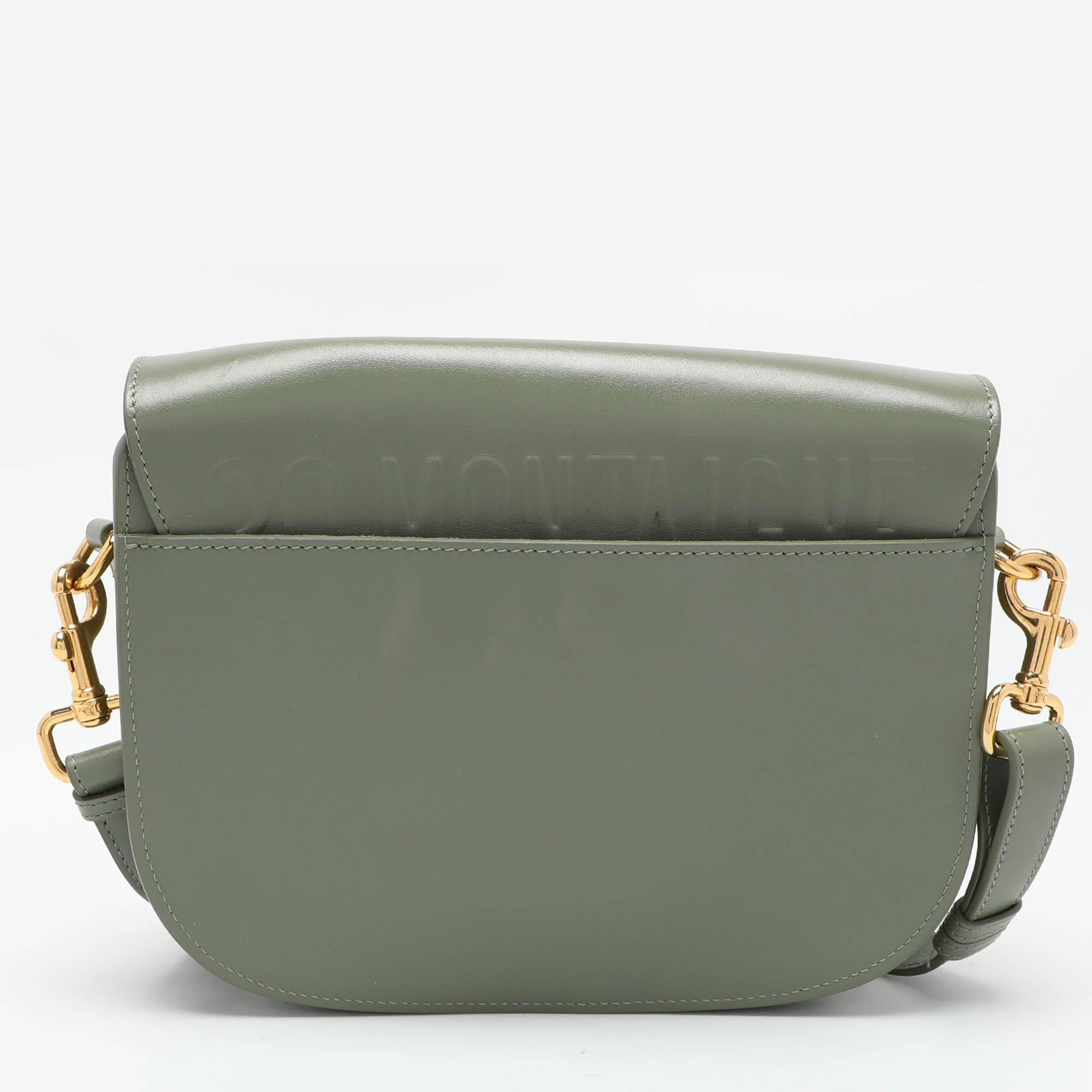 Dior Green Leather Medium Bobby Shoulder Bag