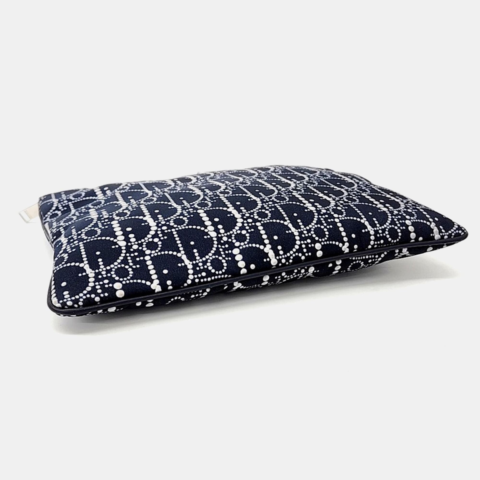 Dior Navy Pouch