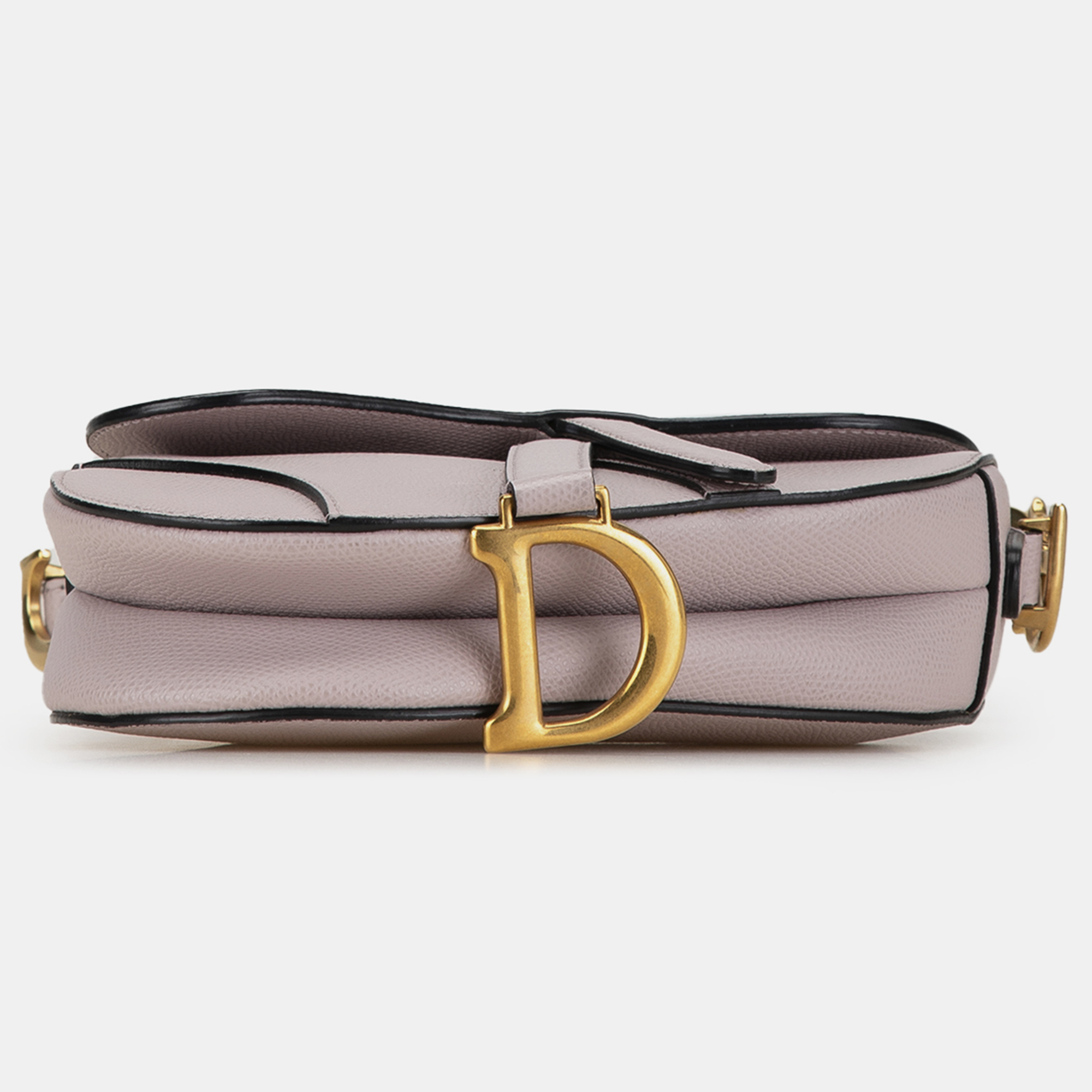 Dior Calfskin Leather Mini Saddle Bag