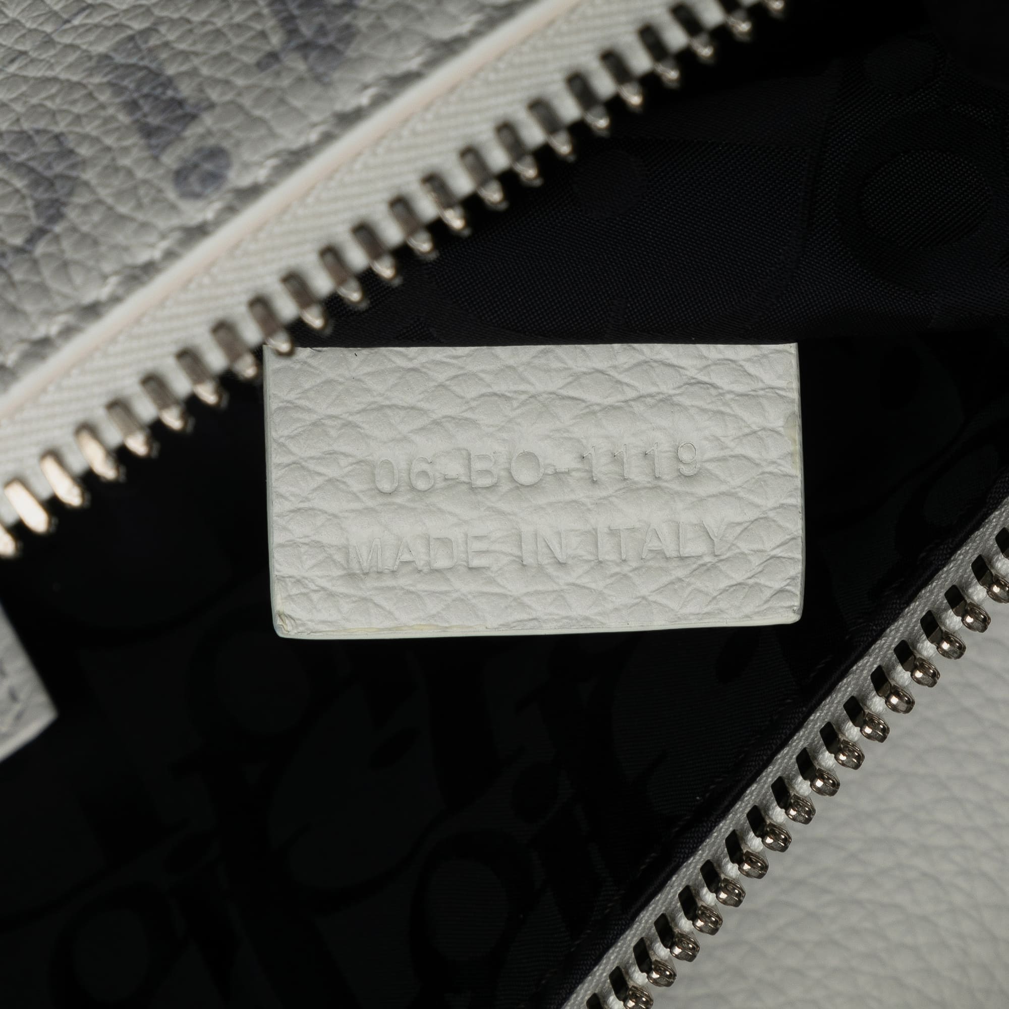 Dior Daniel Arsham Newspaper Print Saddle Bag