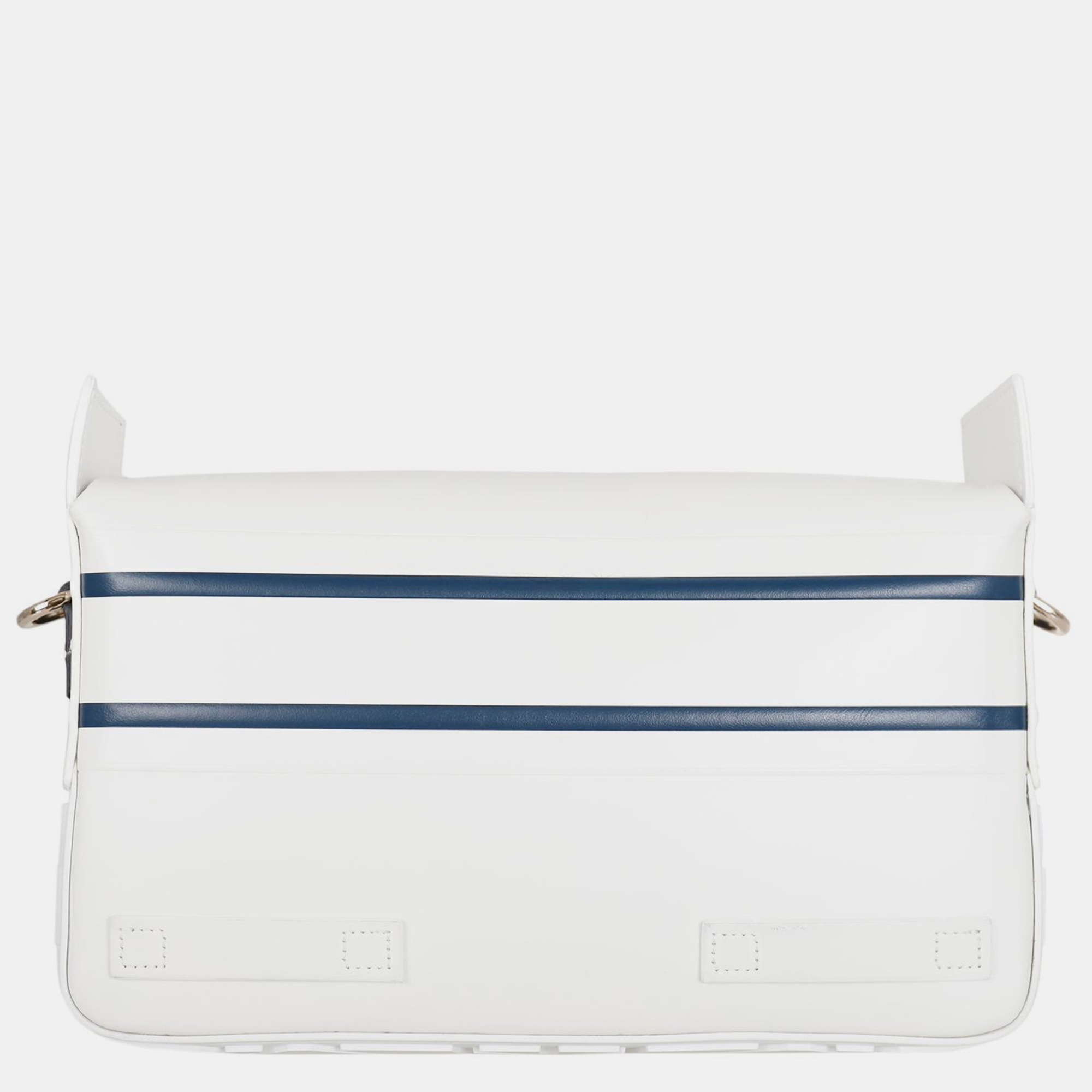 Christian Dior White/ Blue Small DiorCamp Messenger Bag