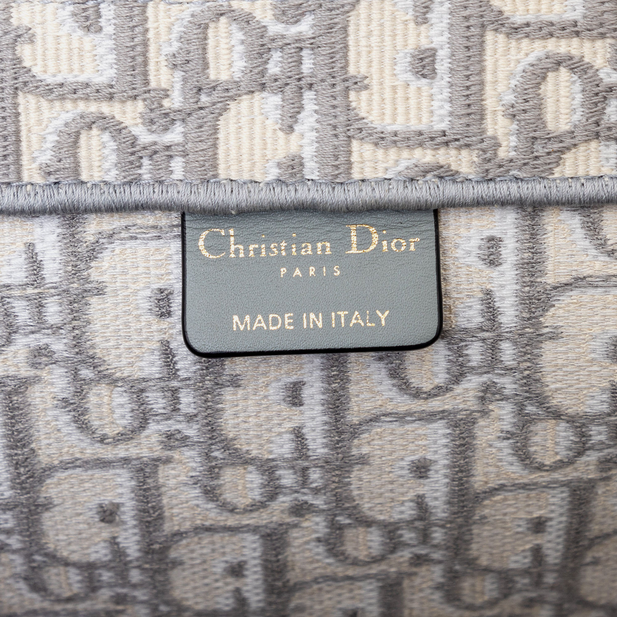 Dior Oblique Canvas Large Book Tote Bag