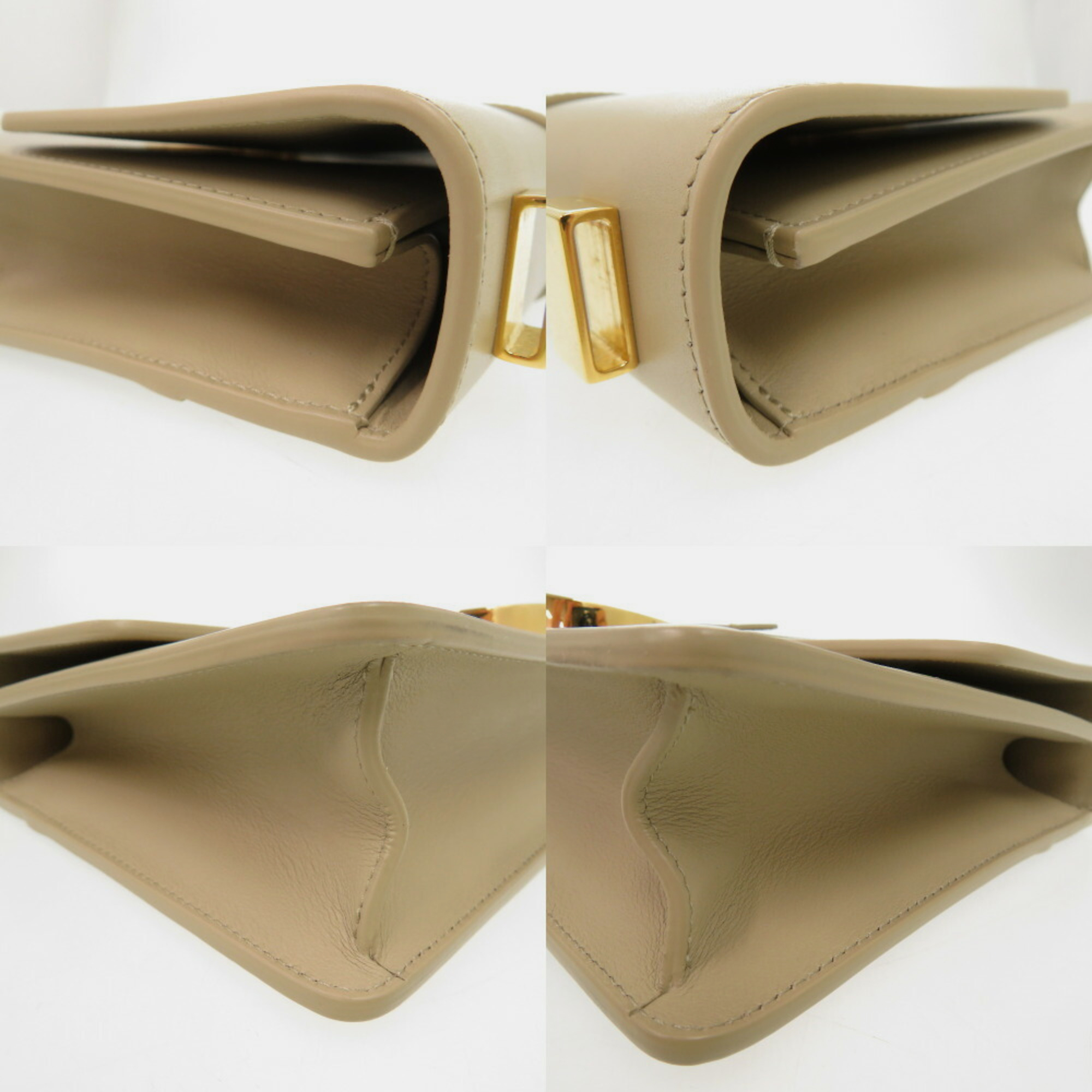 Dior Leather Beige 30 Montagne Shoulder Bag