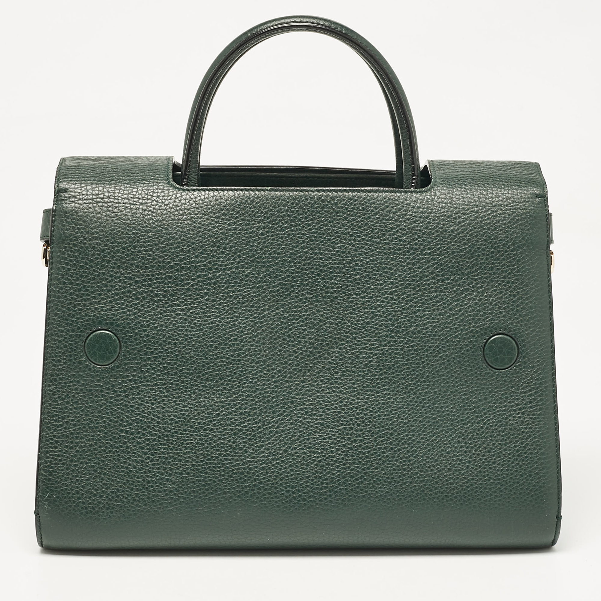 Dior Green Leather Medium Diorever Tote