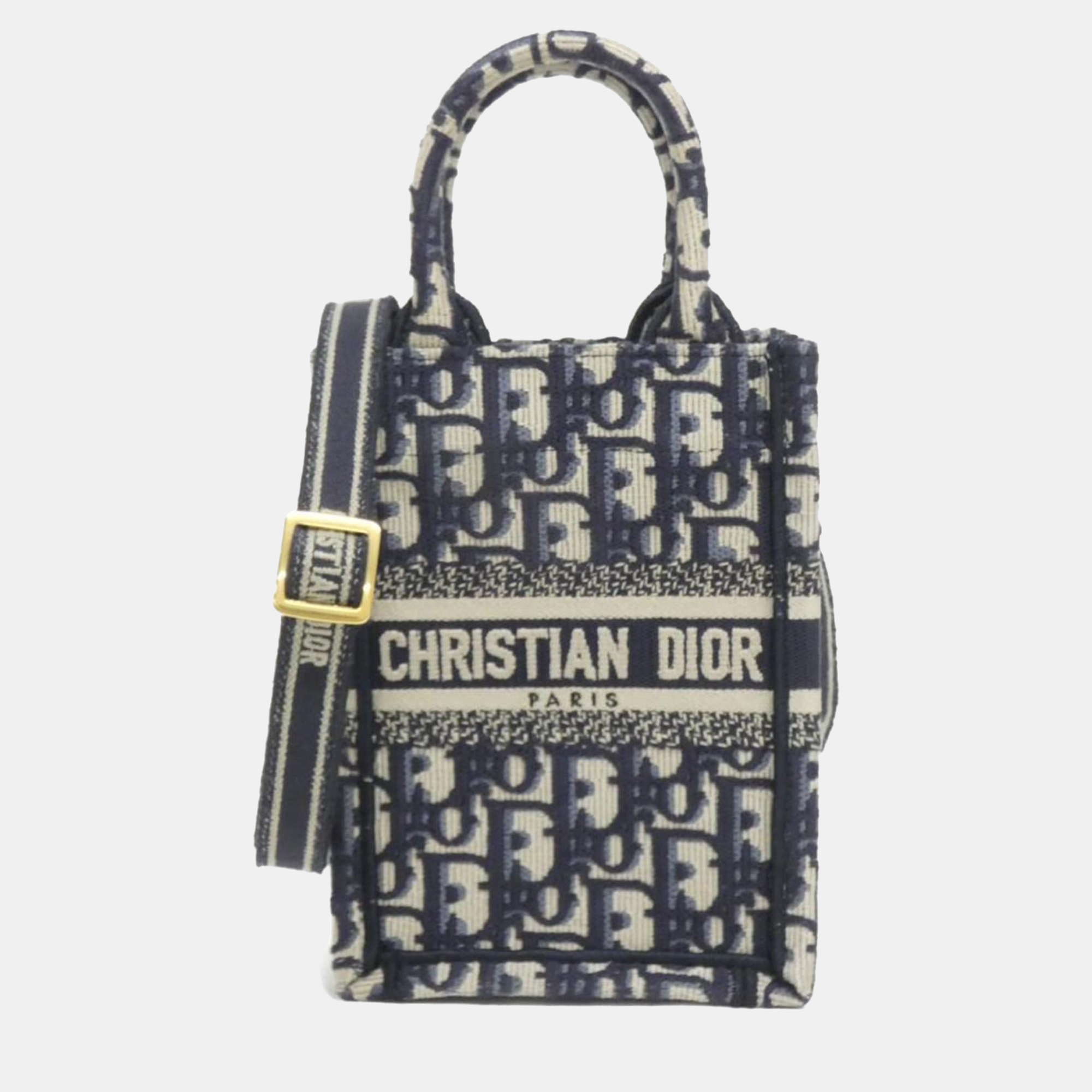 Christian Dior Dior Oblique Book Tote Mini Vertical Handbag, Blue
Christian Dior Dior Oblique Book Tote Mini Vertical Handbag, Blue