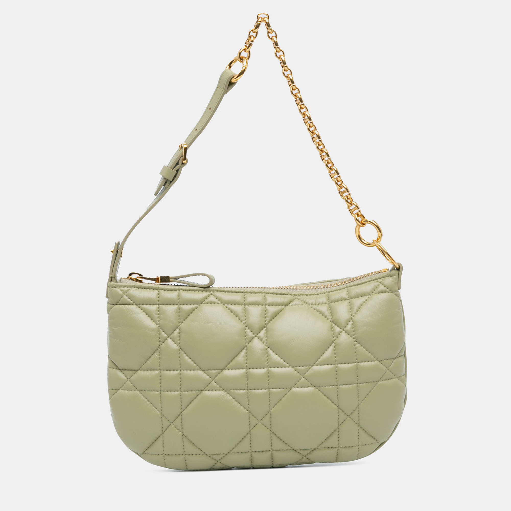 Dior Green Mini Calfskin Macrocannage Dior Caro Tulip Bag
Dior Green Mini Calfskin Macrocannage Dior Caro Tulip Bag