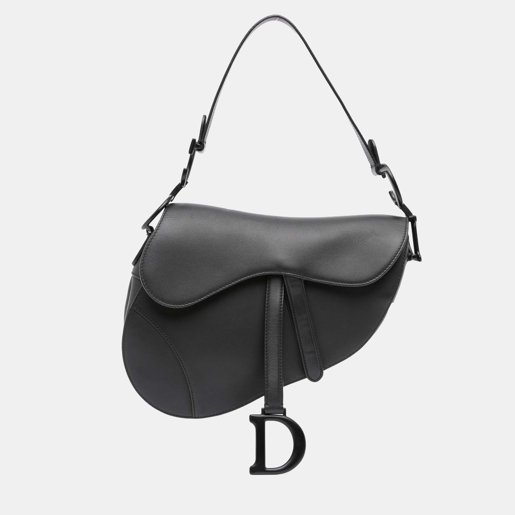 Dior Black Ultra Matte Calfskin Saddle Bag
Dior Black Ultra Matte Calfskin Saddle Bag