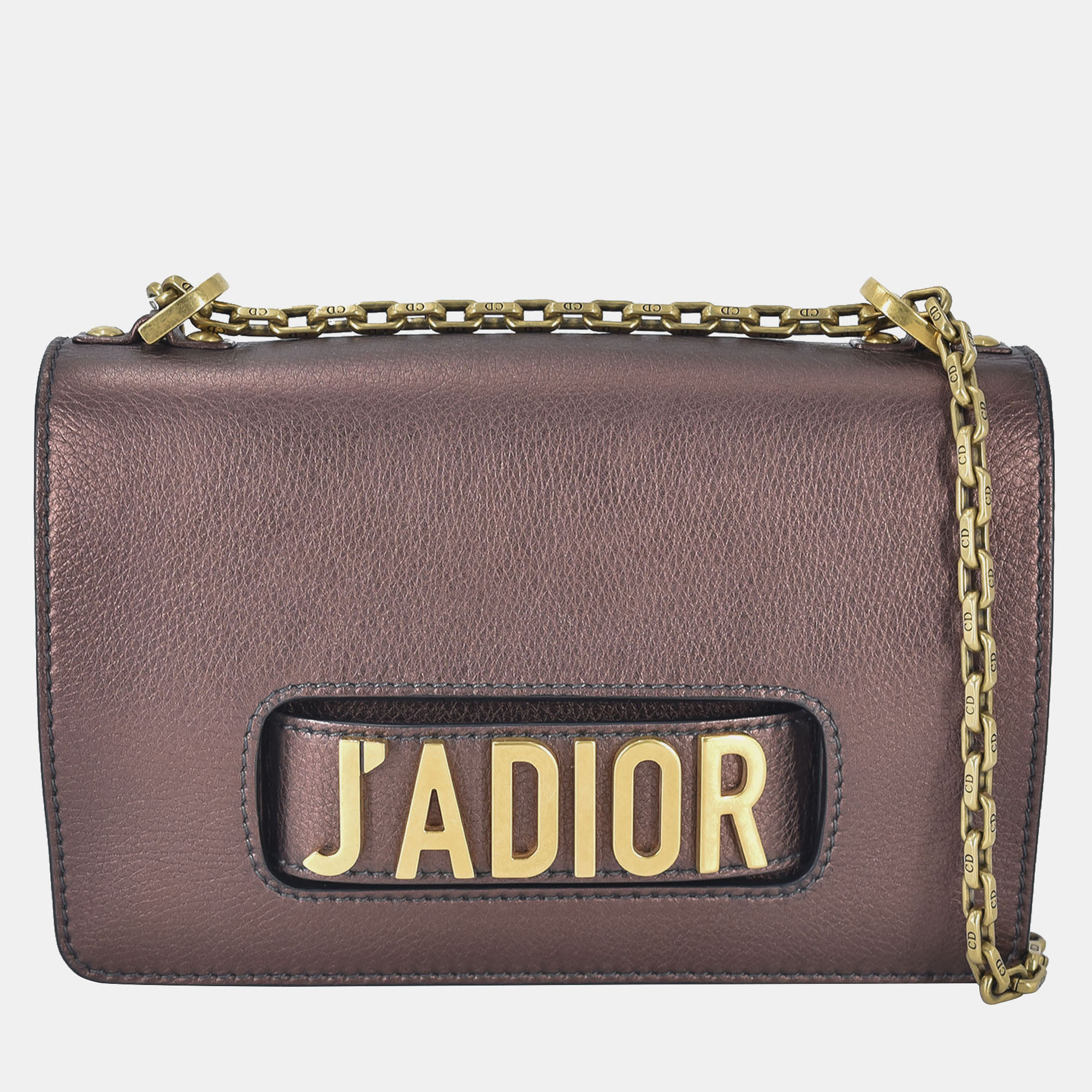 Dior Brown Medium J'Adior Chain Flap 
Dior Brown Medium J'Adior Chain Flap