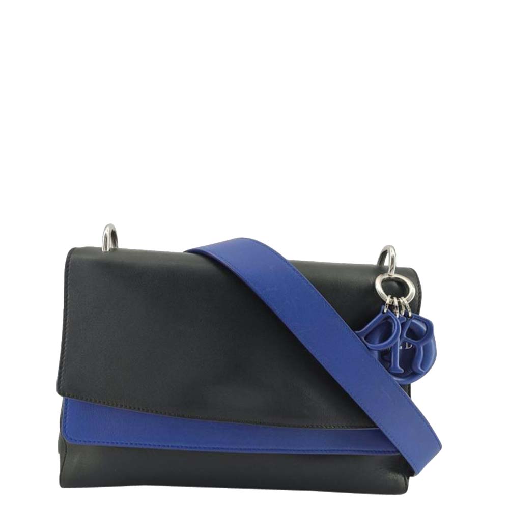 Dior Blue Leather Be Dior Shoulder Bag