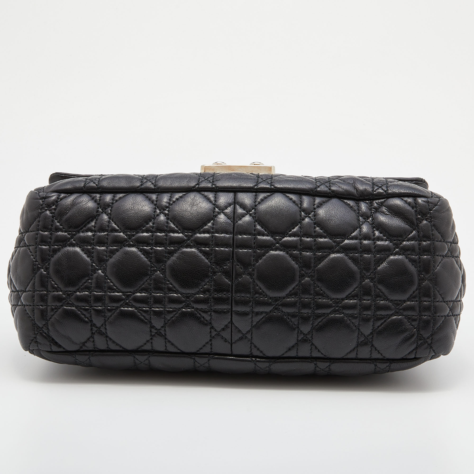 Dior Black Cannage Leather Miss Dior Flap Bag