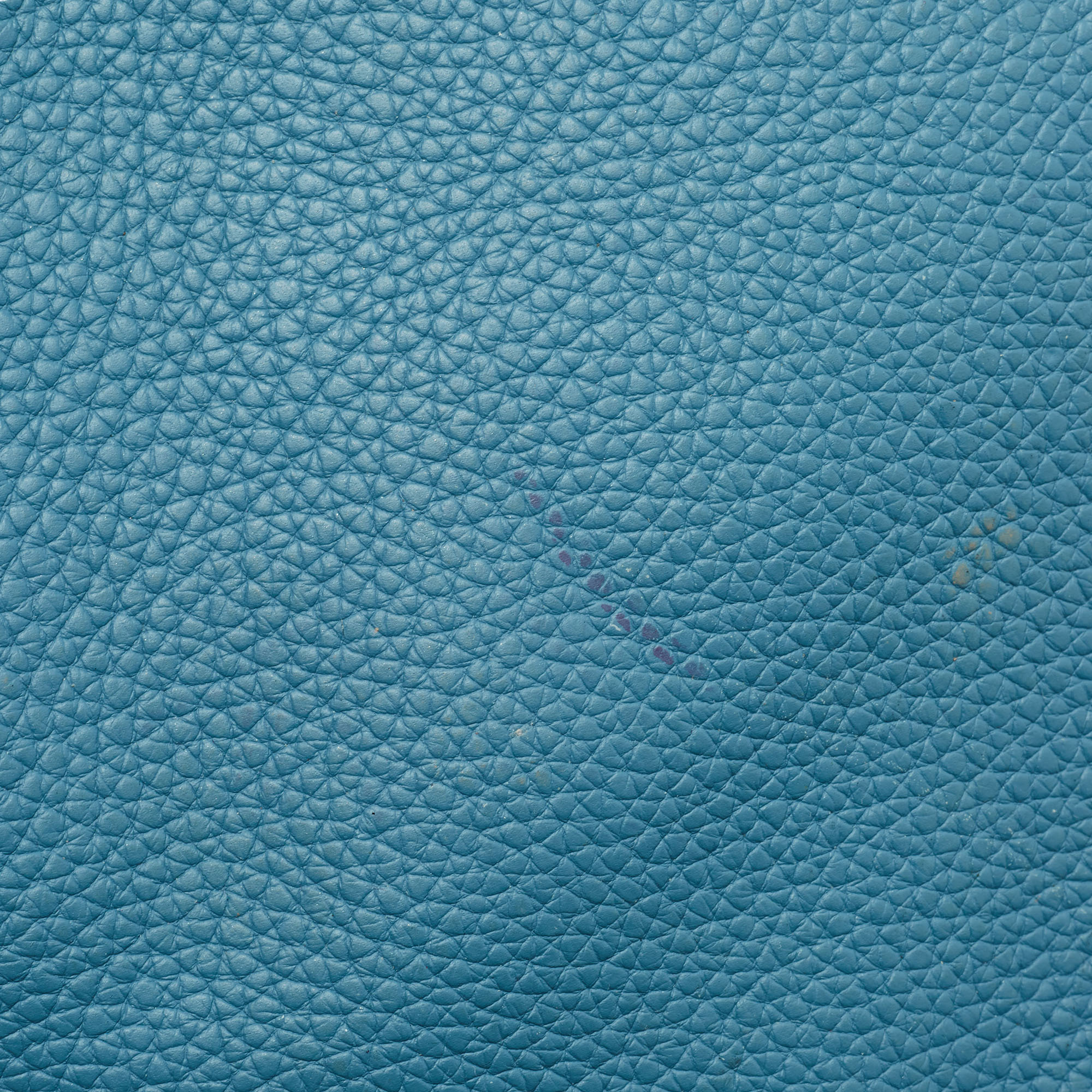 Dior Blue Leather Large Diorissimo Shopper Tote