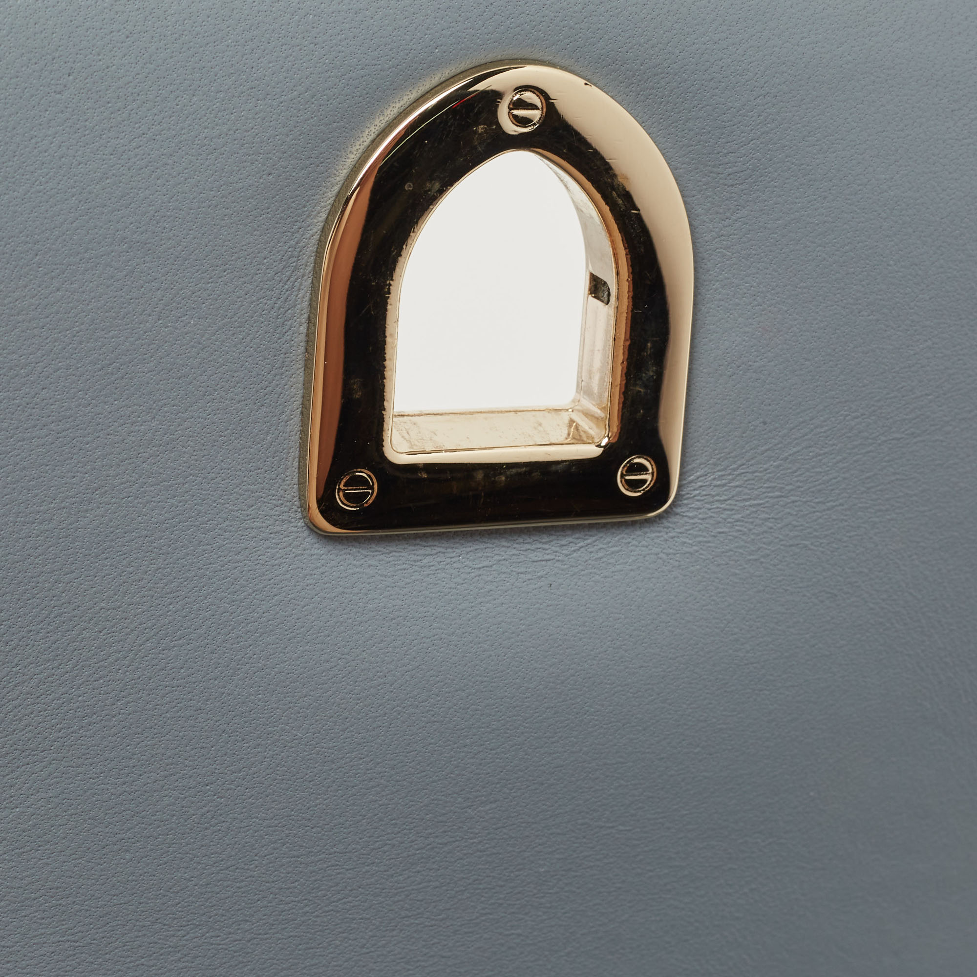 Dior Light Blue Soft Leather Small Diorama Shoulder Bag
