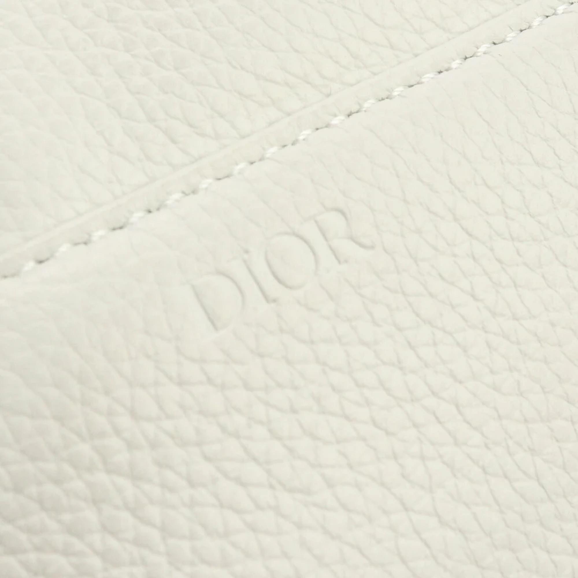 Dior Cream Leather Saddle Shoulder Bag