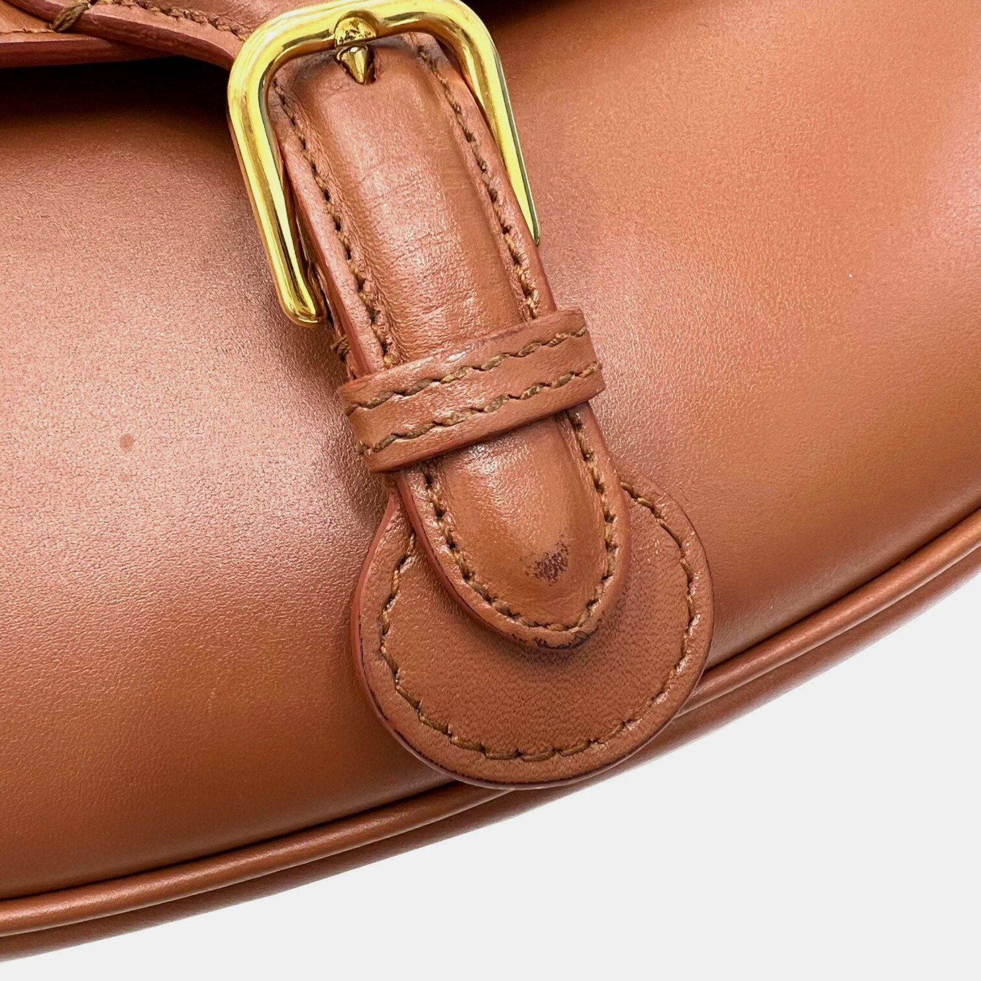 Dior Brown Leather Medium Bobby Shoulder Bag