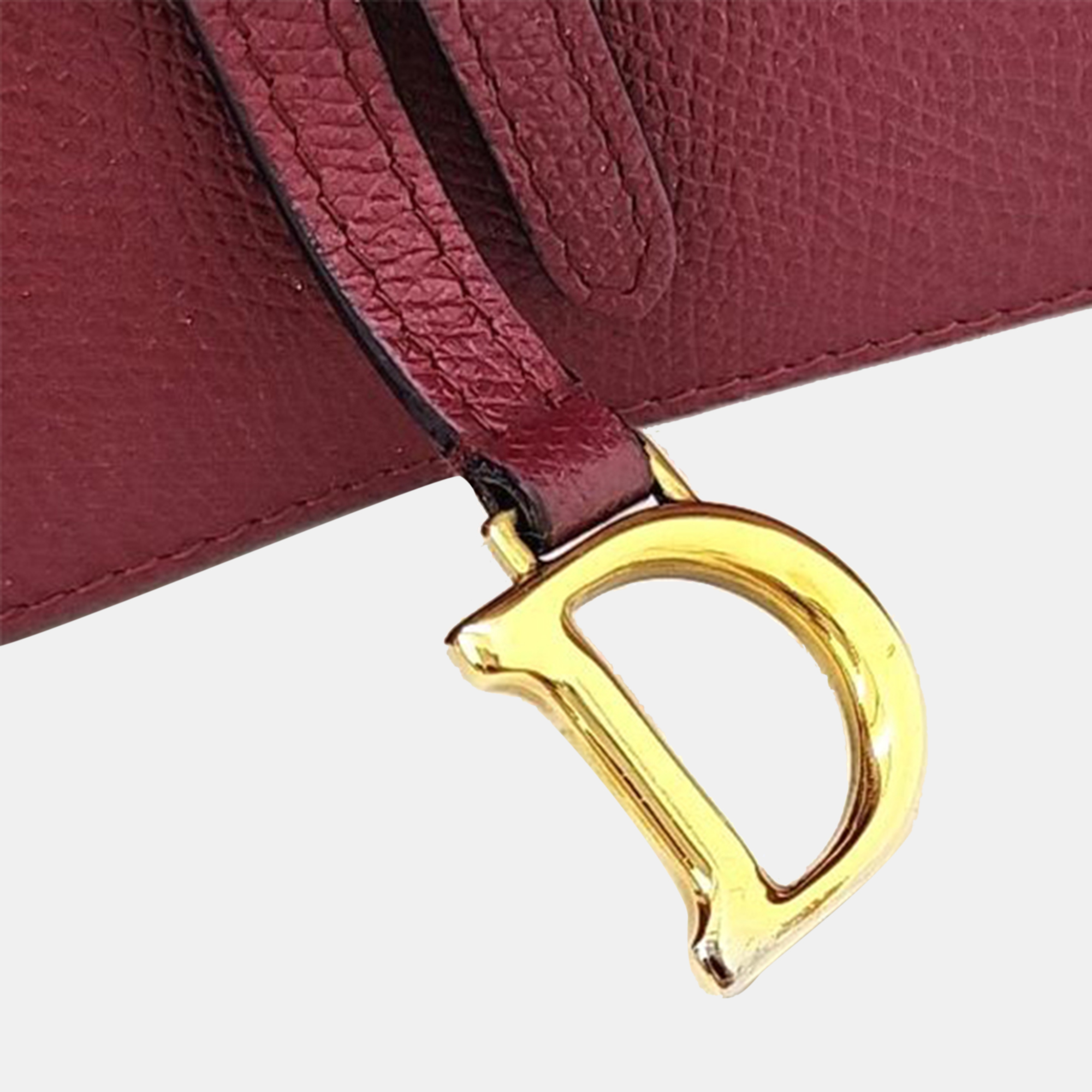 Christian Dior Saddle Chain Cross Bag