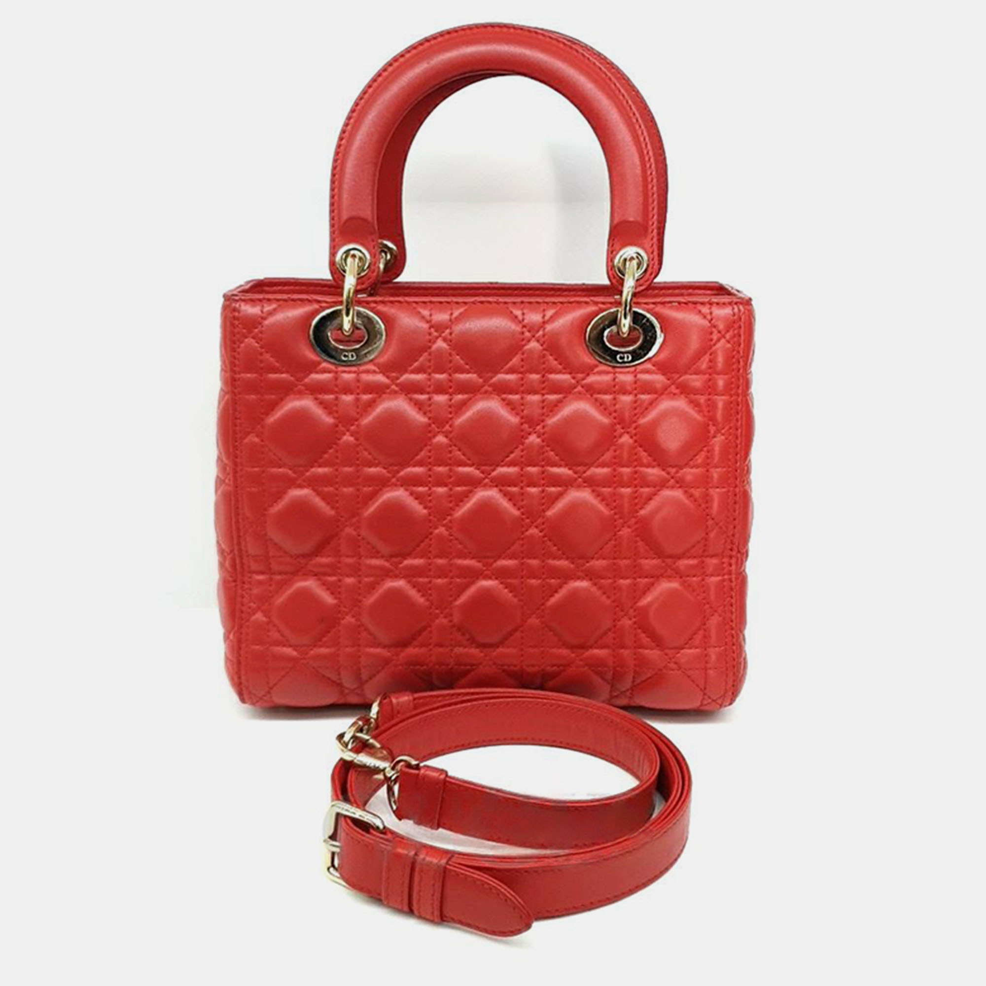 Christian Dior Cannage Lady Bag Medium
