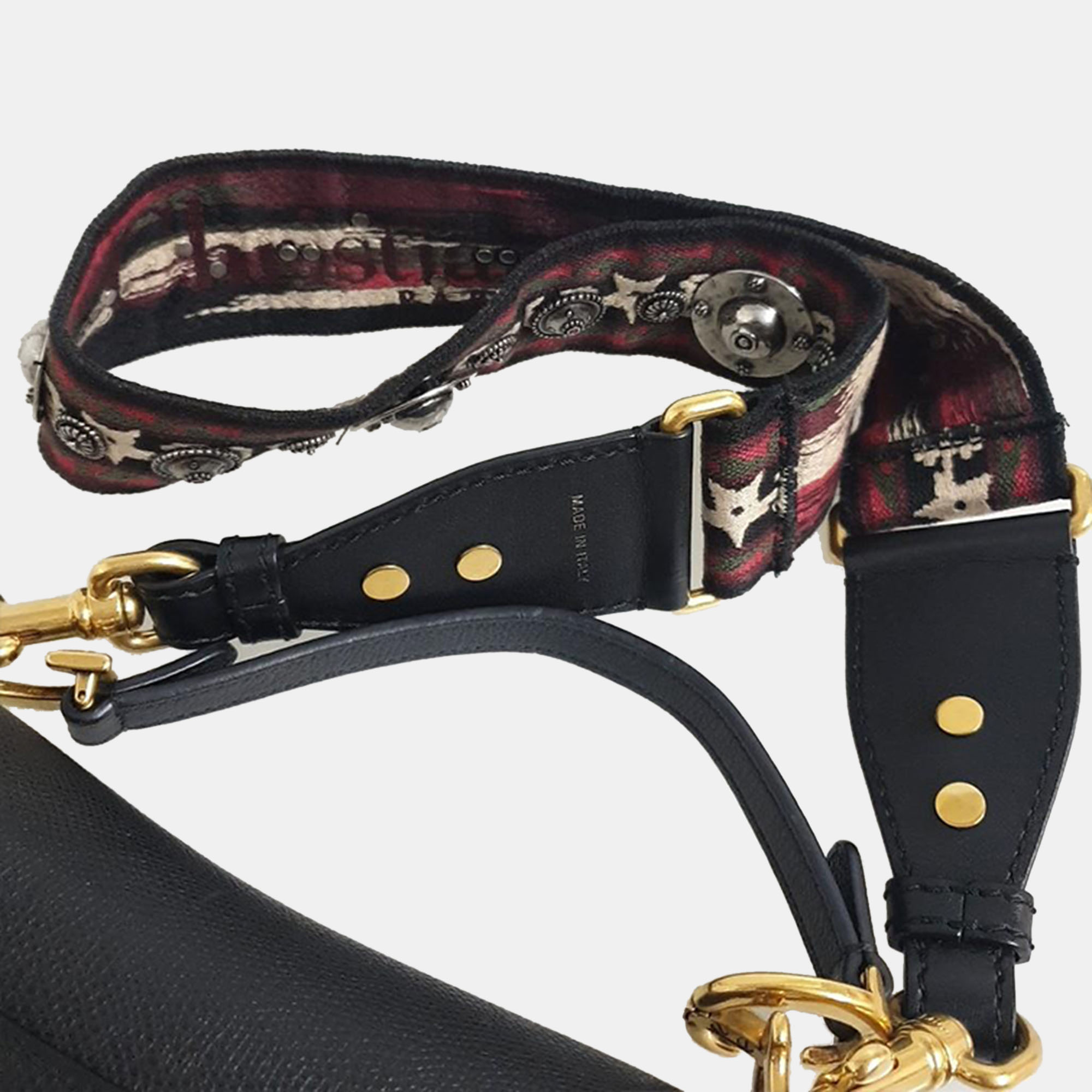 Christian Dior Mini Saddle Bag + Strap