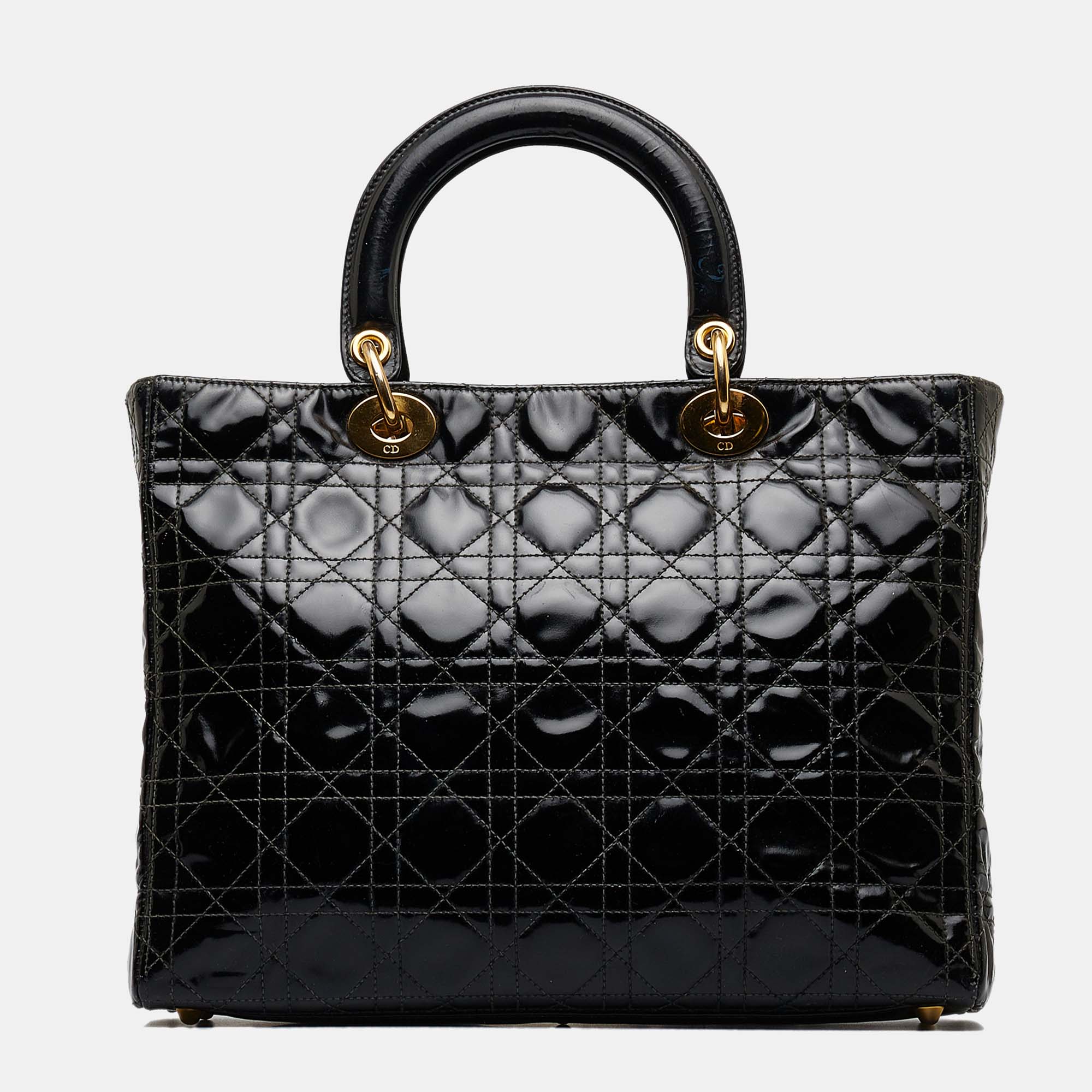 Dior Large Cannage Patent Lady