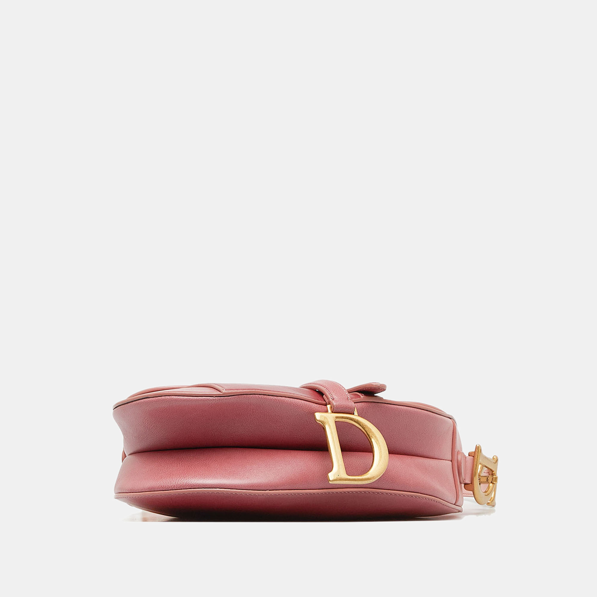 Dior Pink Leather Ombre Saddle