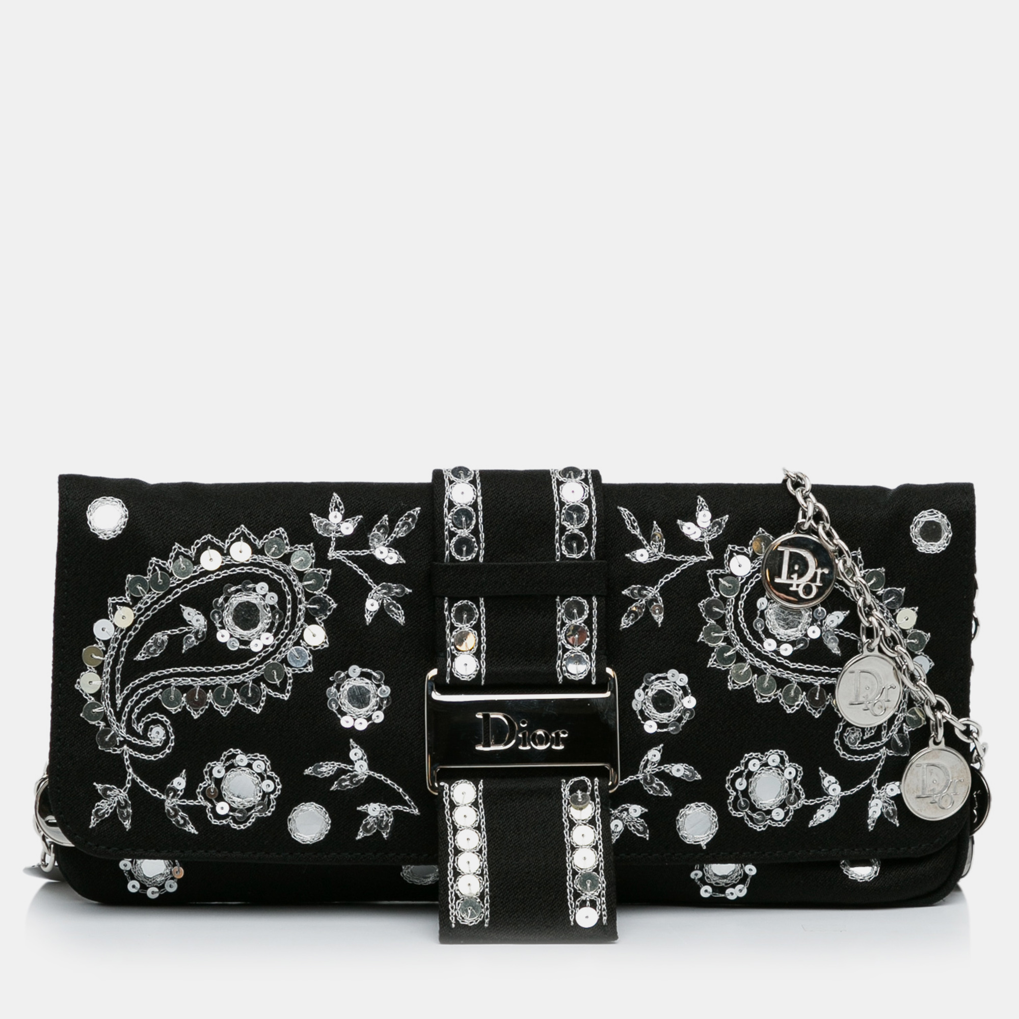 Dior sequin embellished crossbody bag