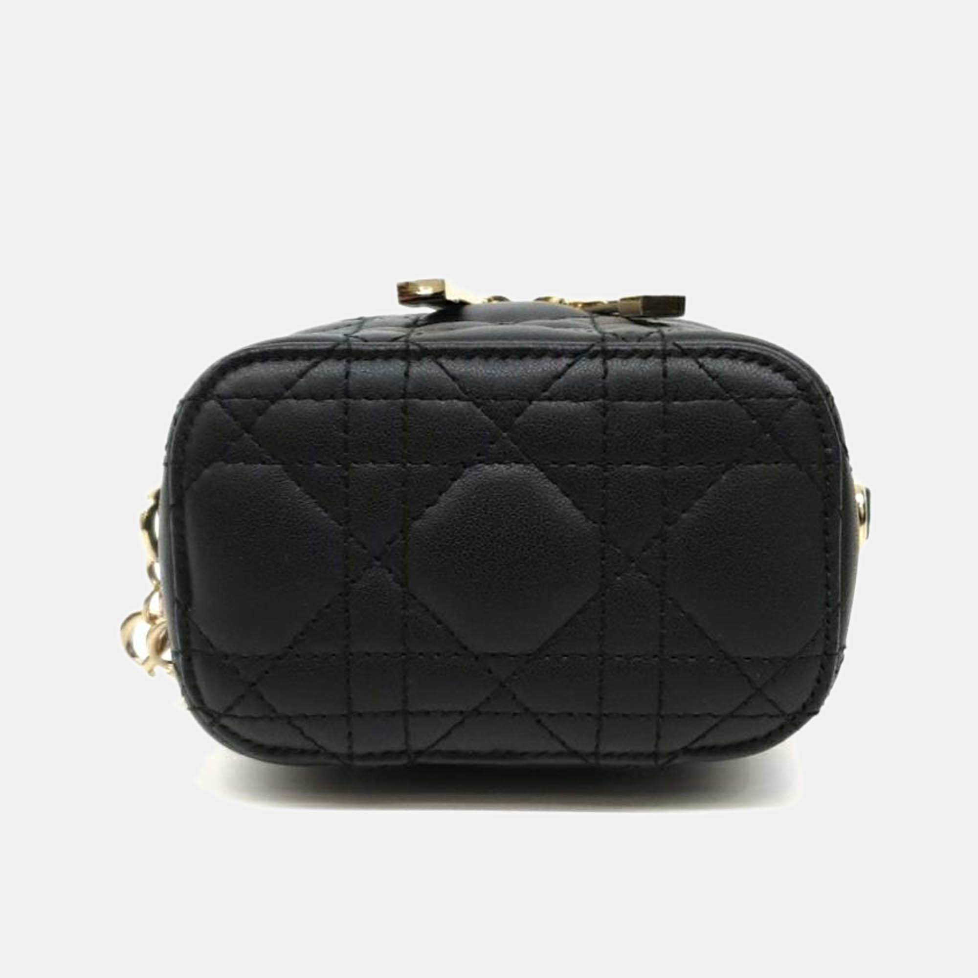 Christian Dior  Cannage Micro Vanity Bag