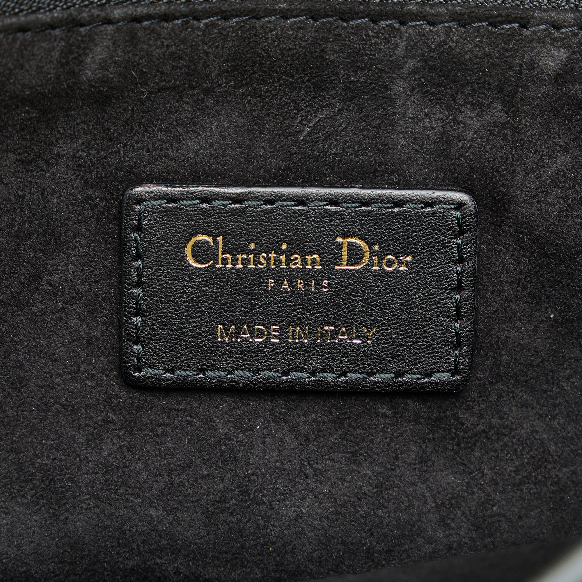 Dior Black Direction Flap Bag