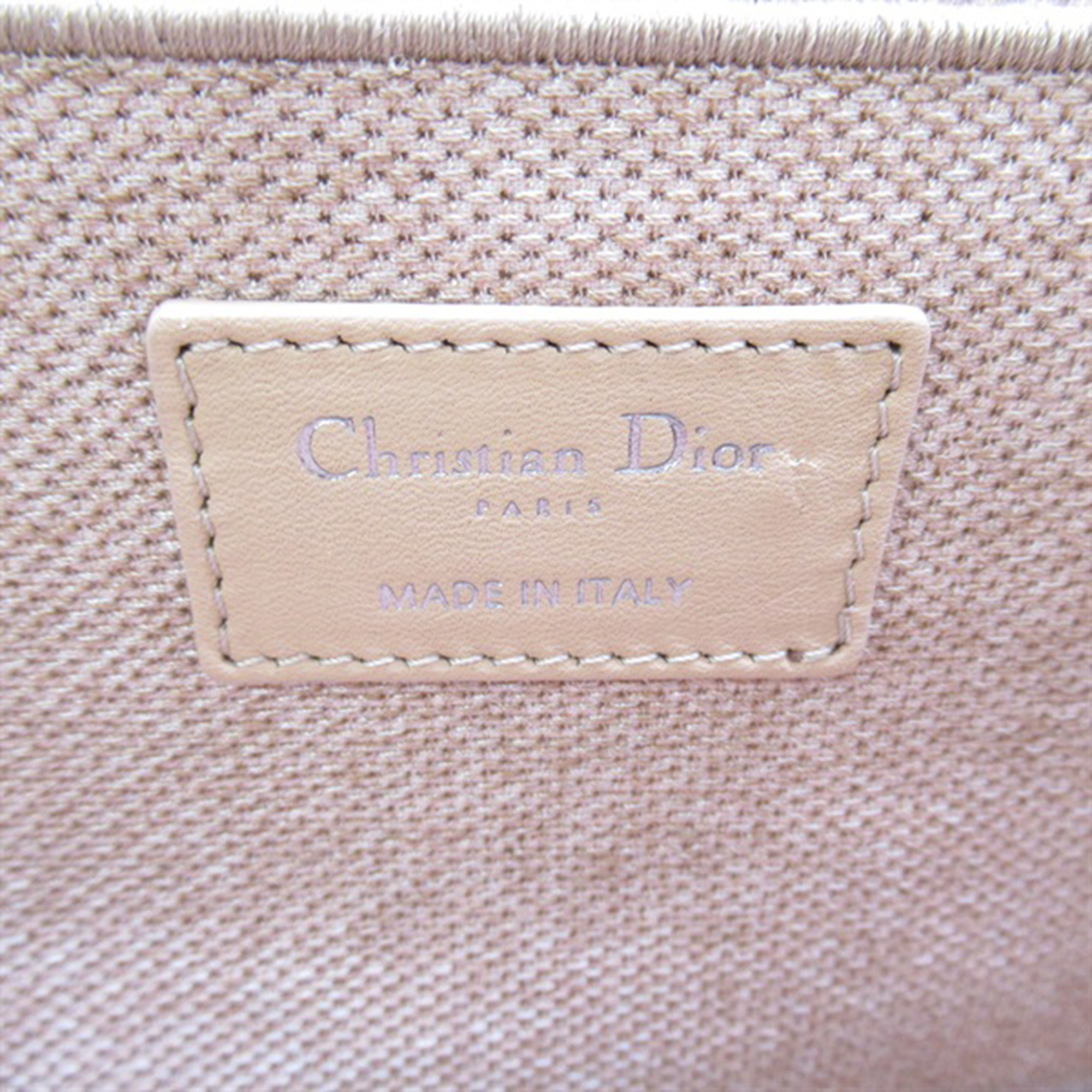 Dior Brown Canvas Vanity Case