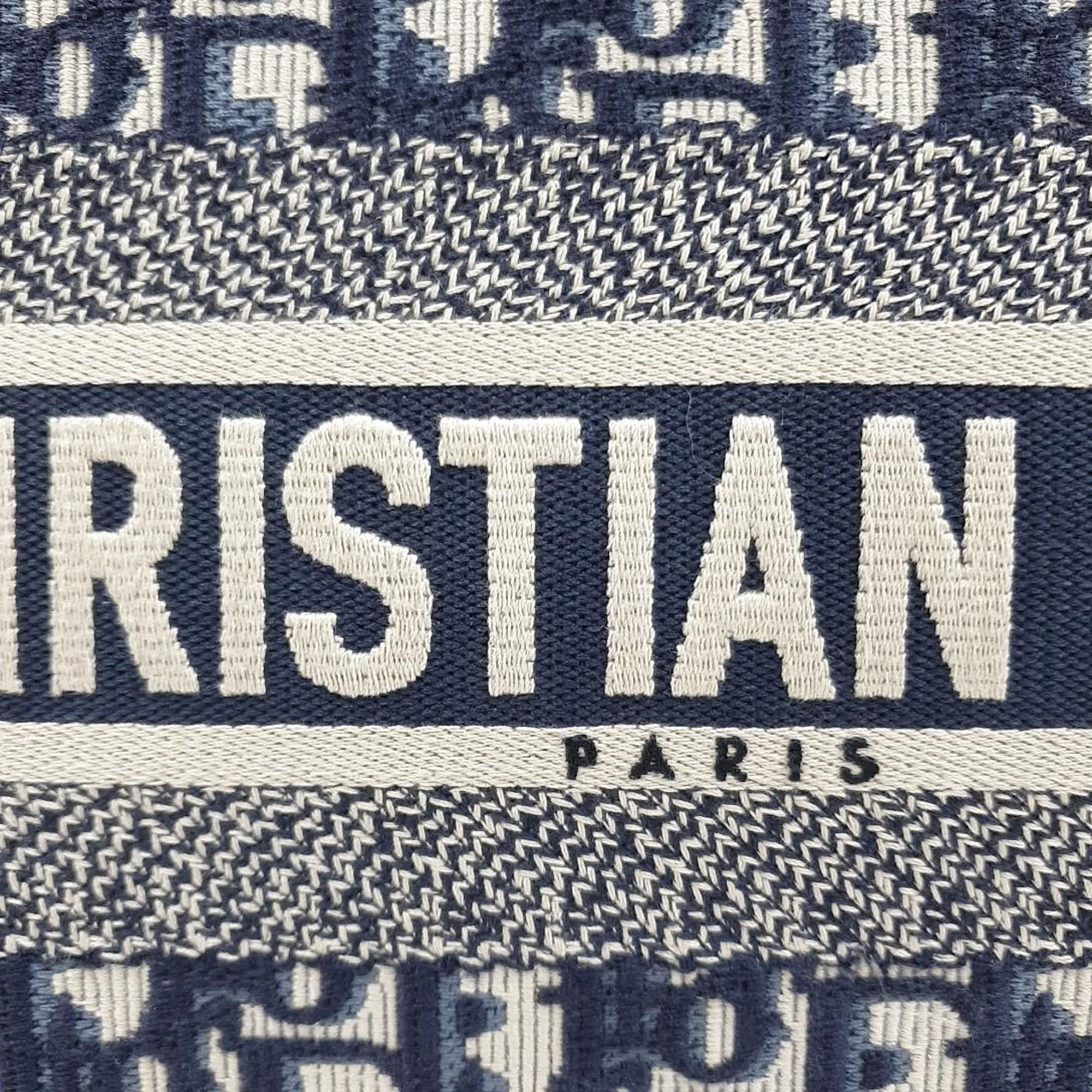 Christian Dior Oblique Book Tote Bag 36