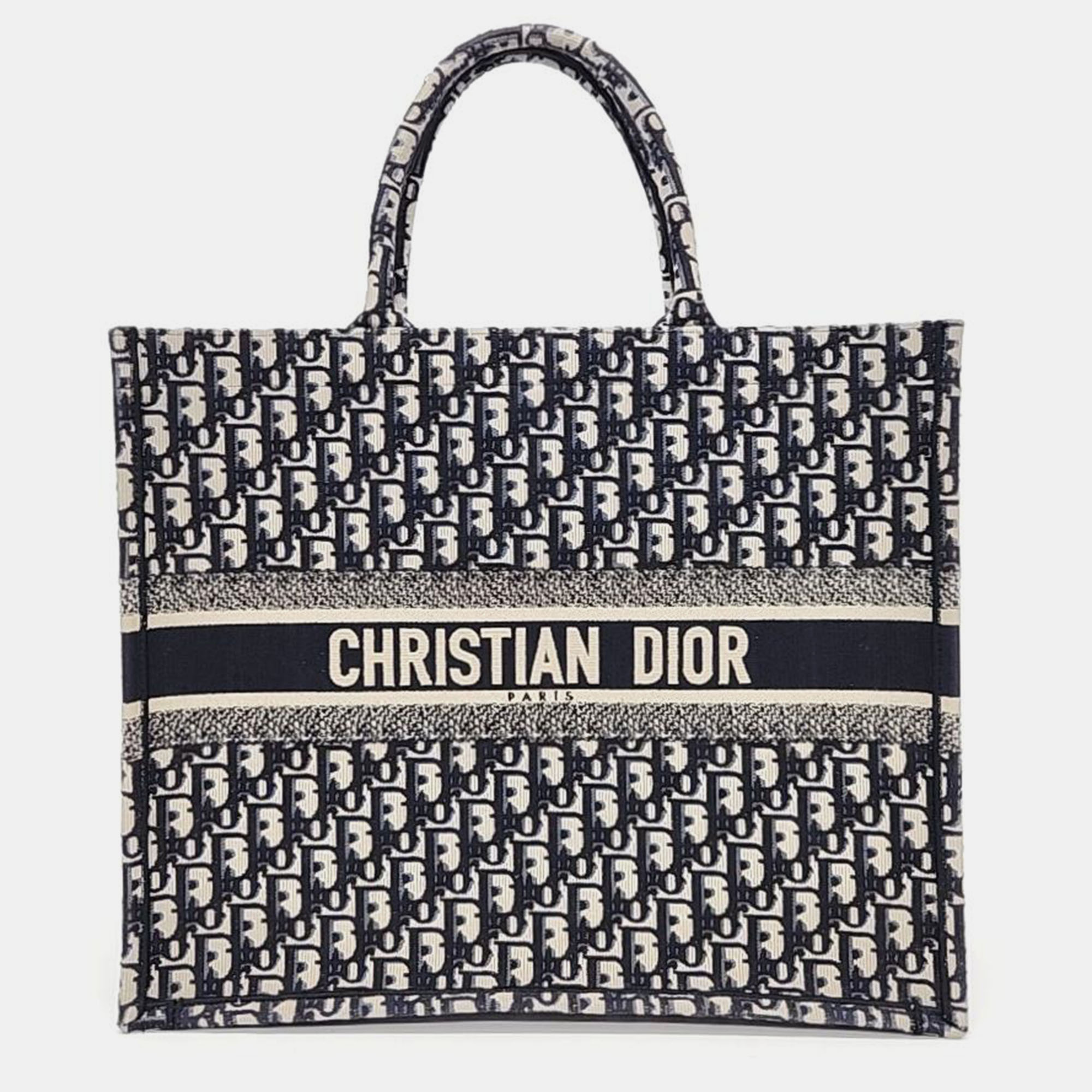 Christian Dior Oblique Book Tote 42