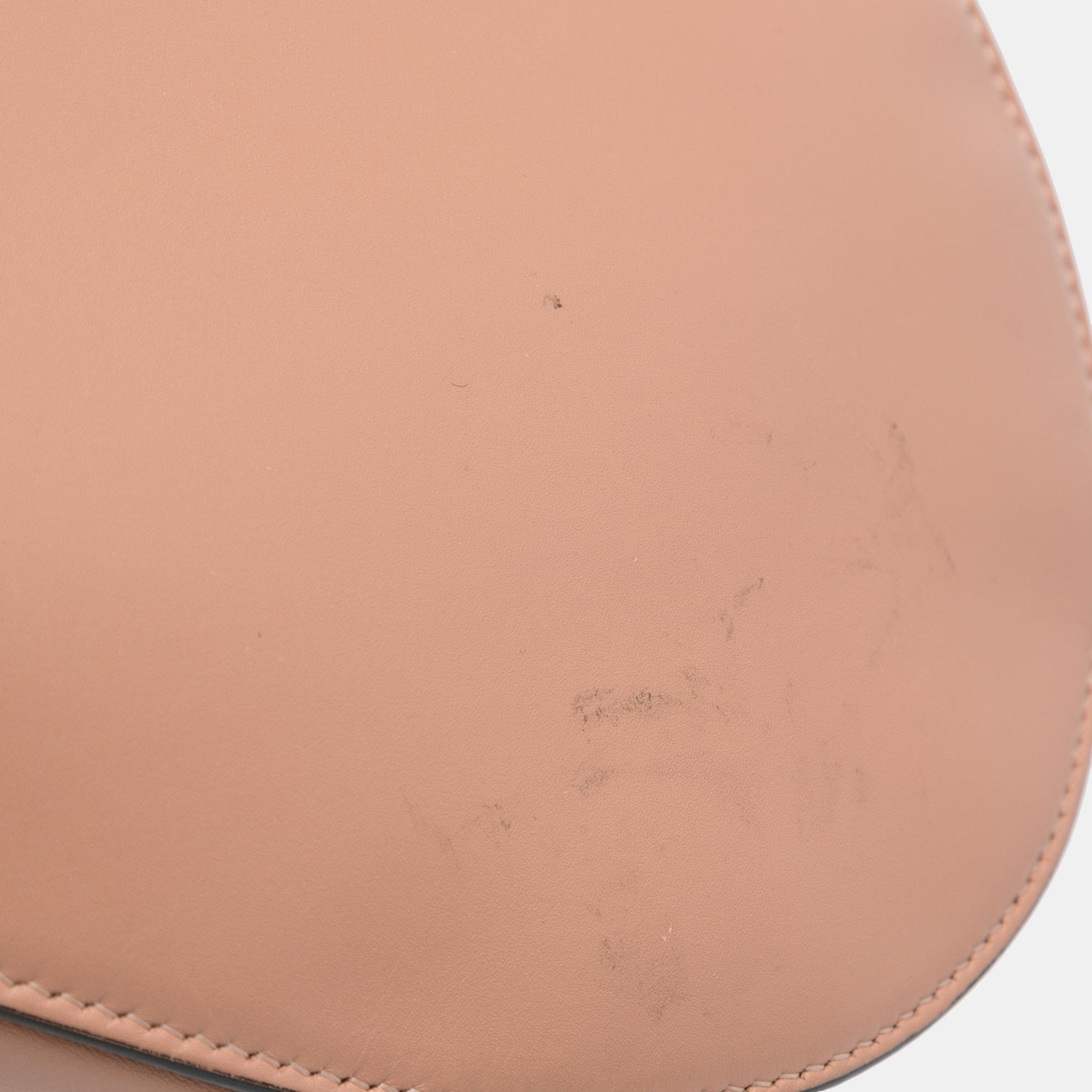 Dior Brown Smooth Leather Saddle Bag