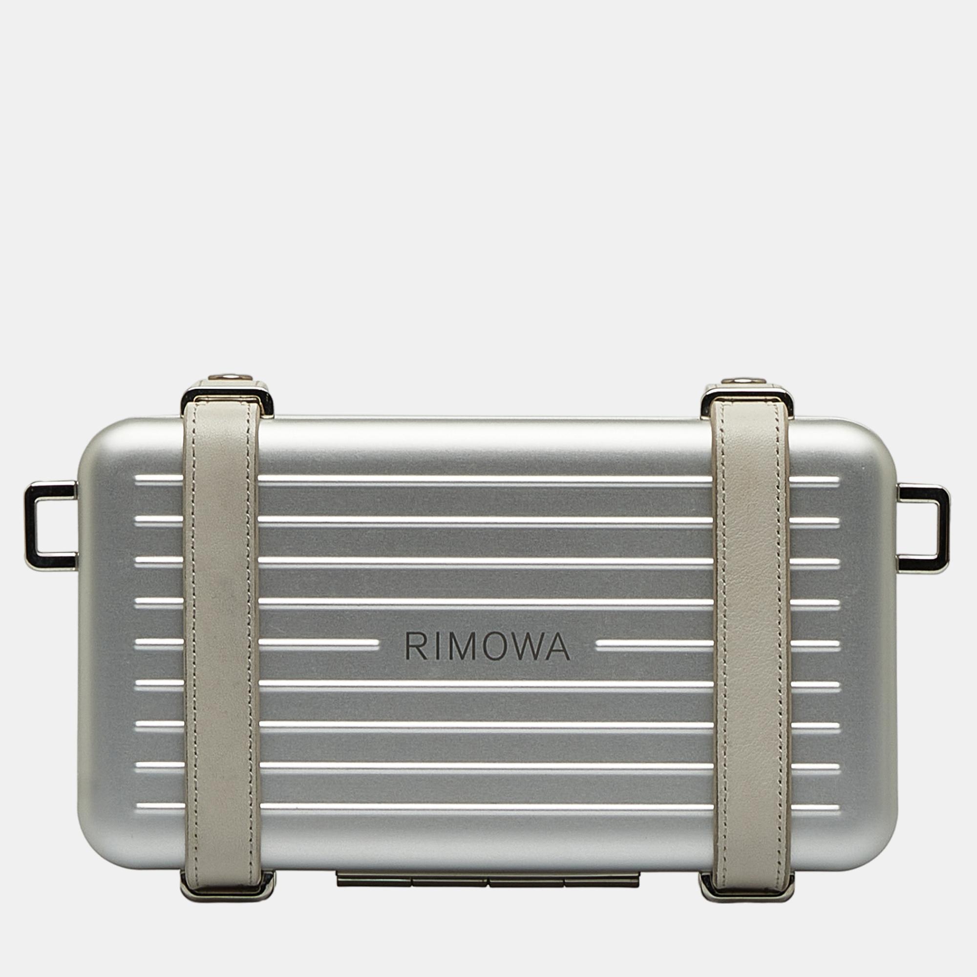 Dior X Rimowa Silver Personal Utility Case