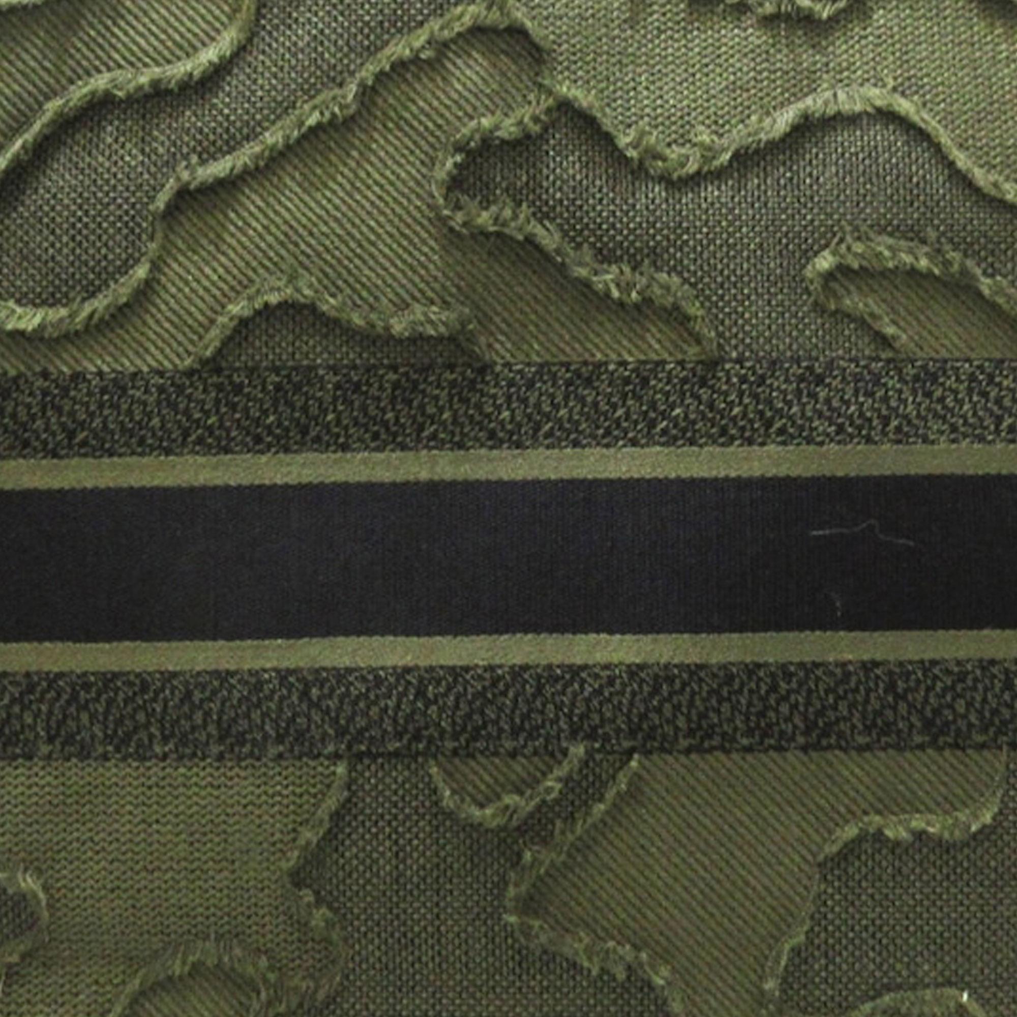 Dior Green Large Camouflage Book Tote