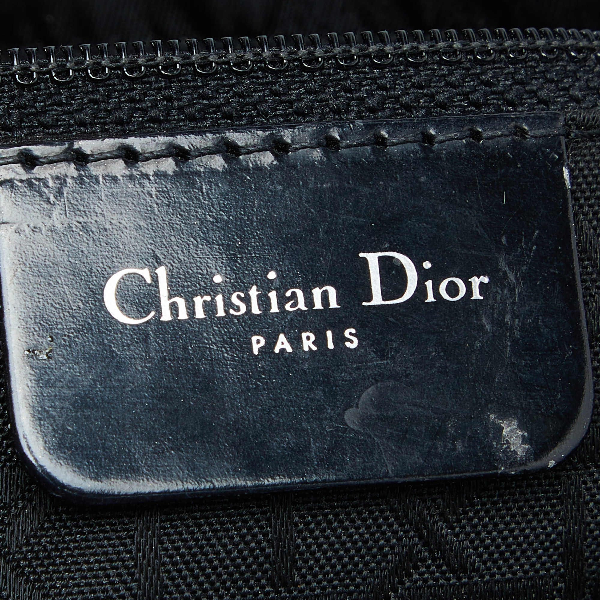 Dior Black Nylon Vintage Small Malice Bag