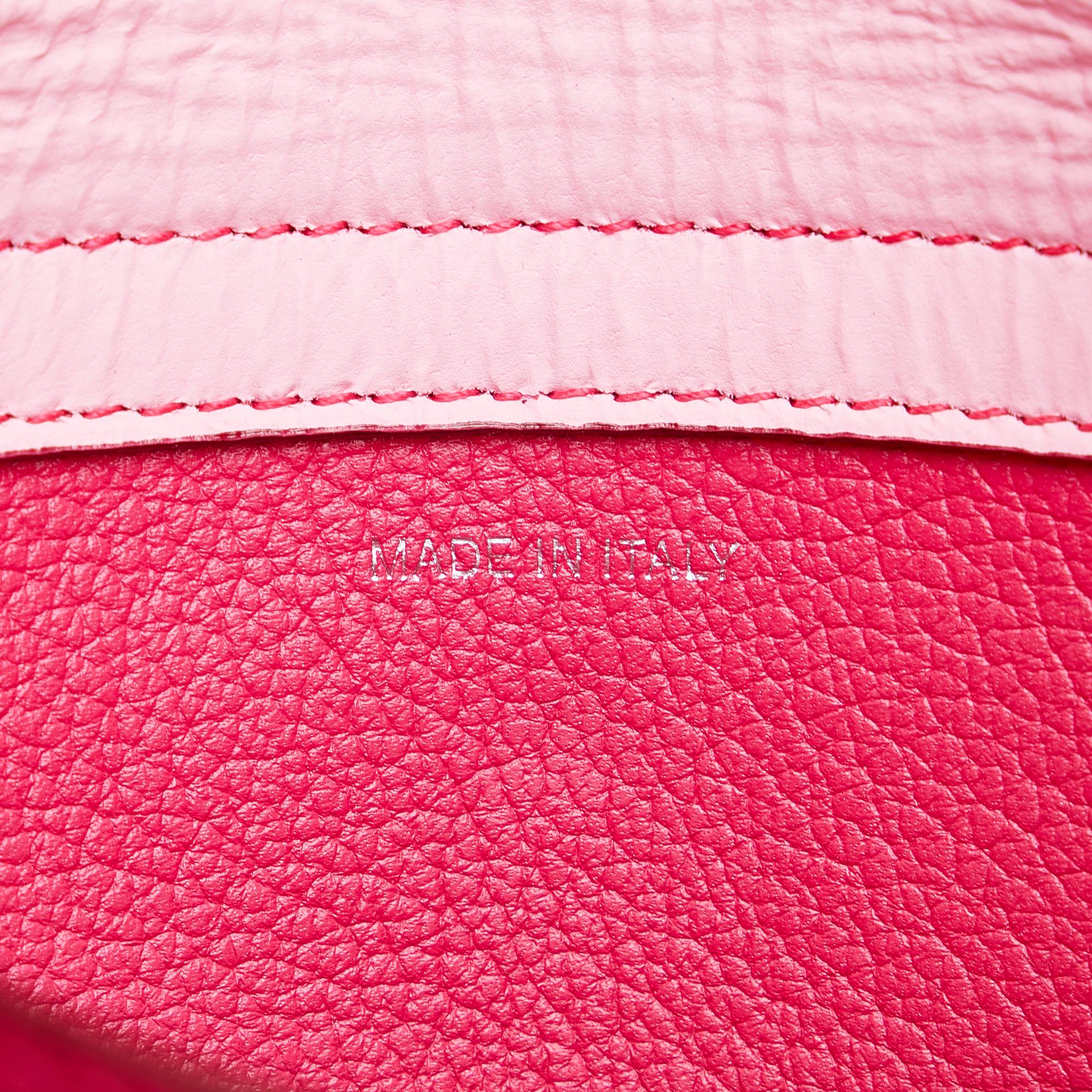 Dior Pink Perforated Cannage Dioriva Tote