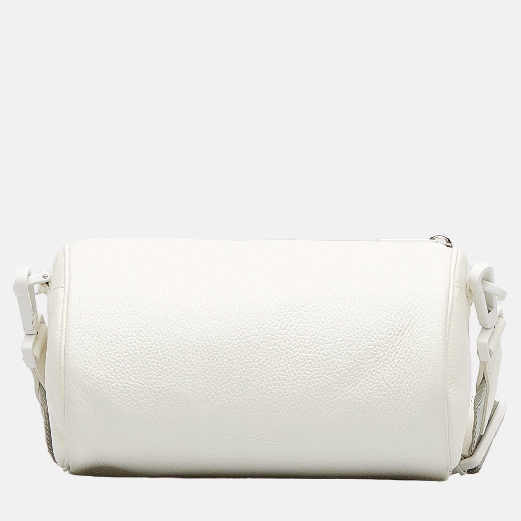 Dior White X Daniel Arsham Roller Bag