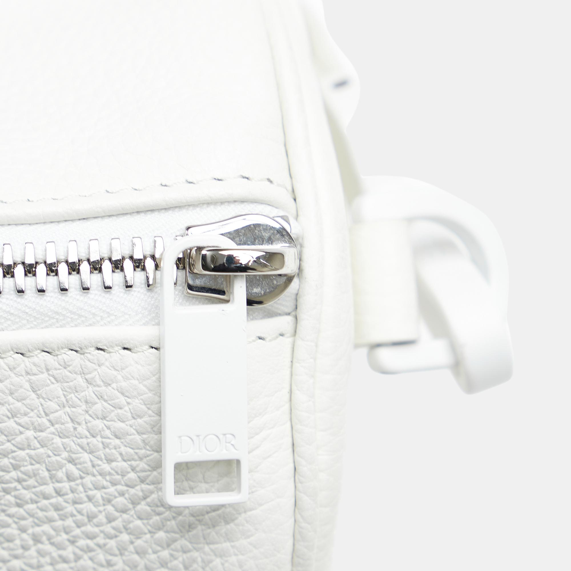 Dior White X Daniel Arsham Roller Bag