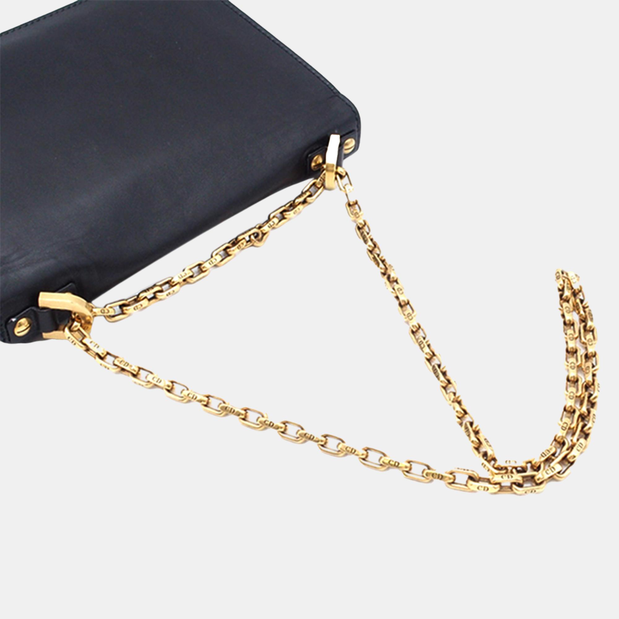 Dior Black Medium JAdior Chain Bag