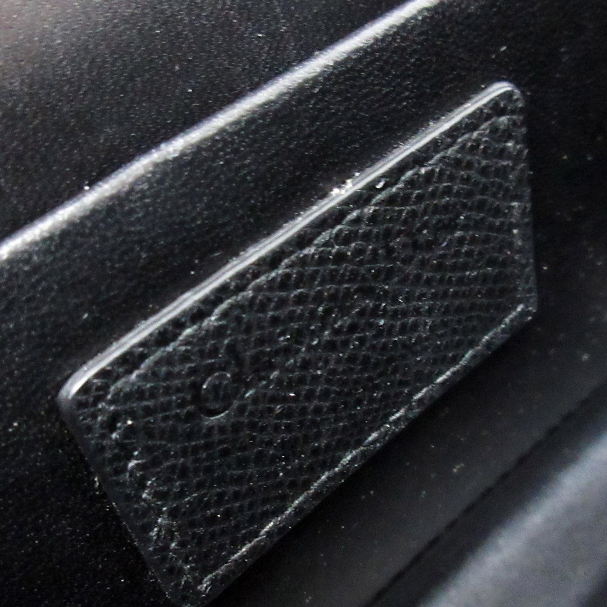 Dior Black Leather 30 Montaigne Box Bag