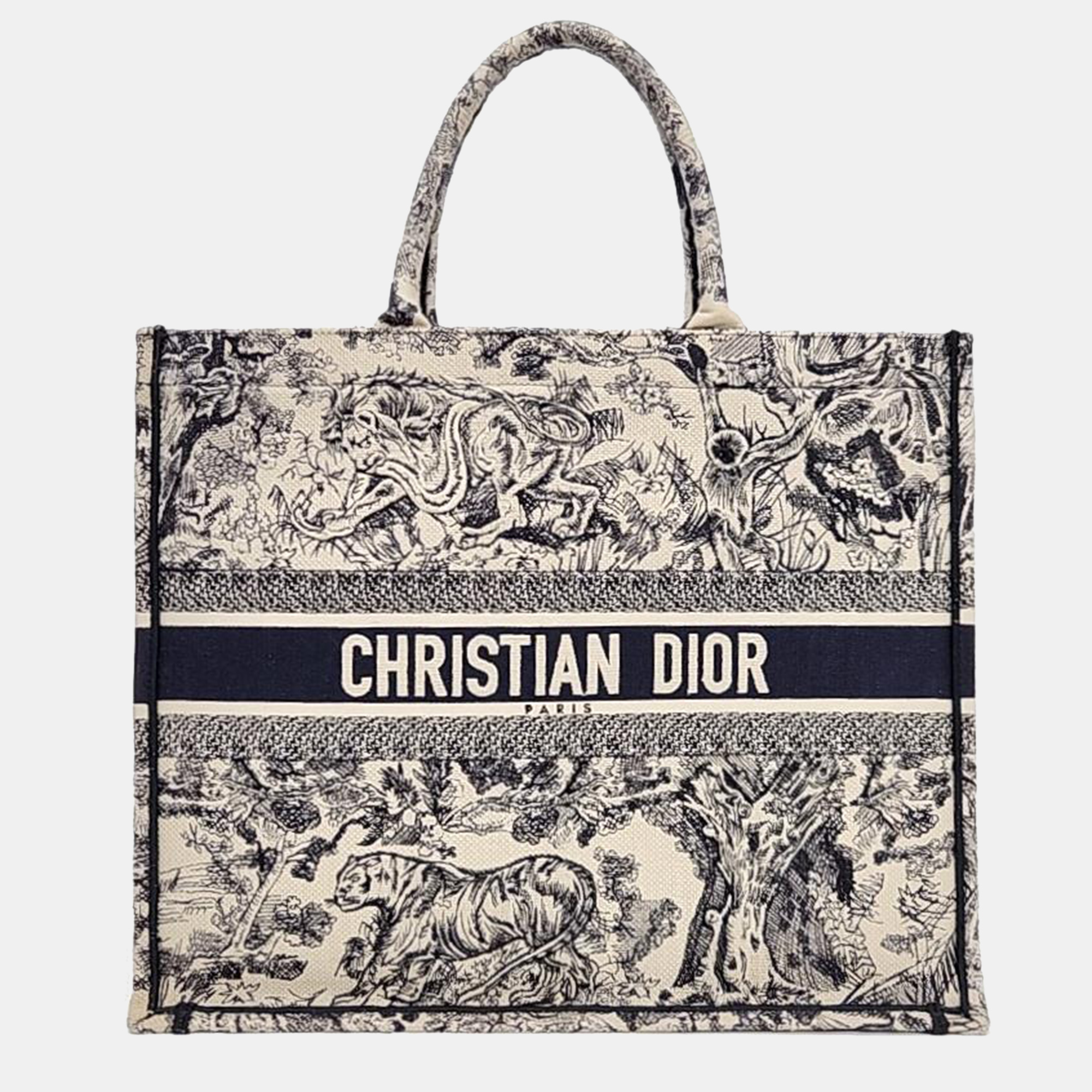 

Christian Dior Book tote bag 42, Navy blue