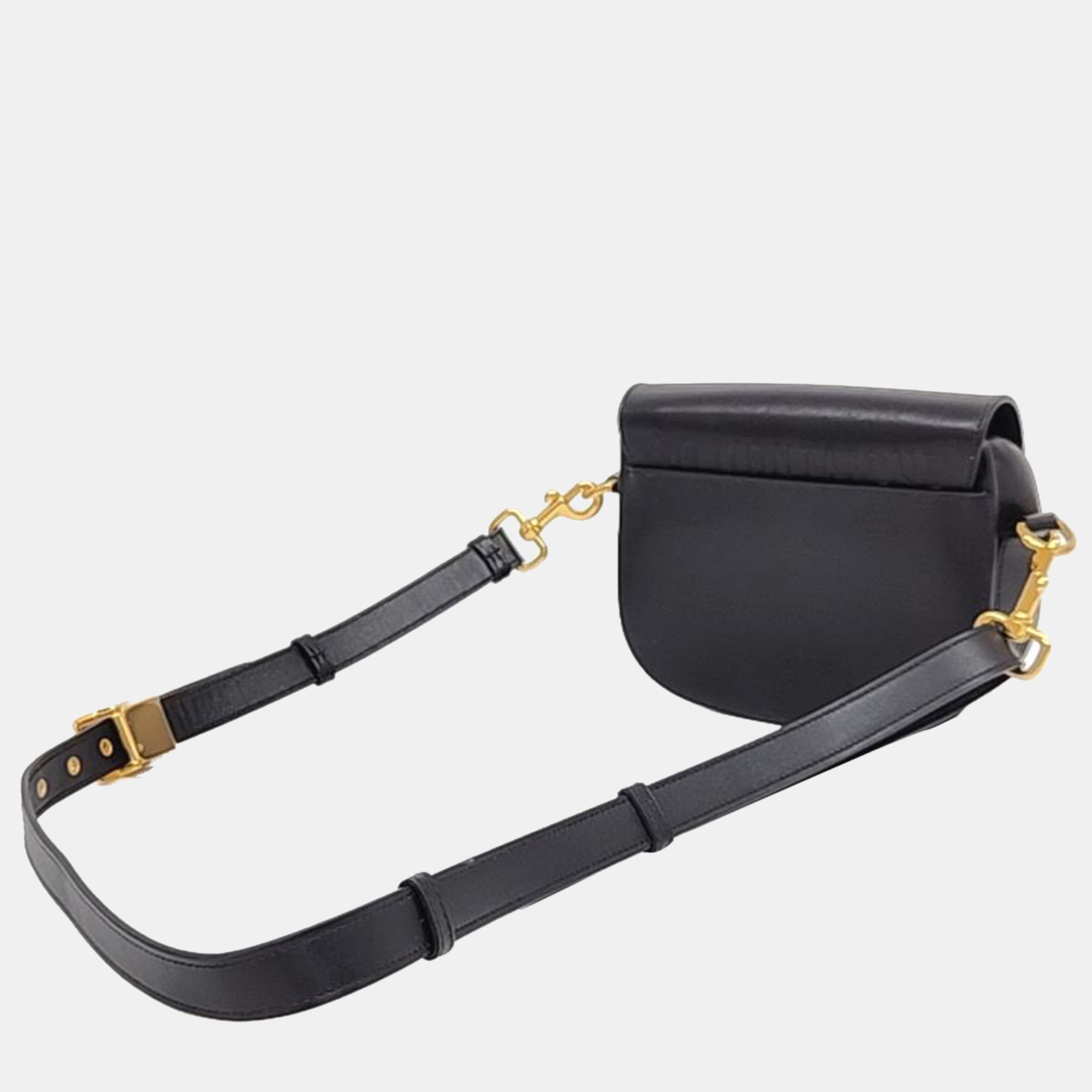 Dior Black Leather Small Bobby Shoulder Bag