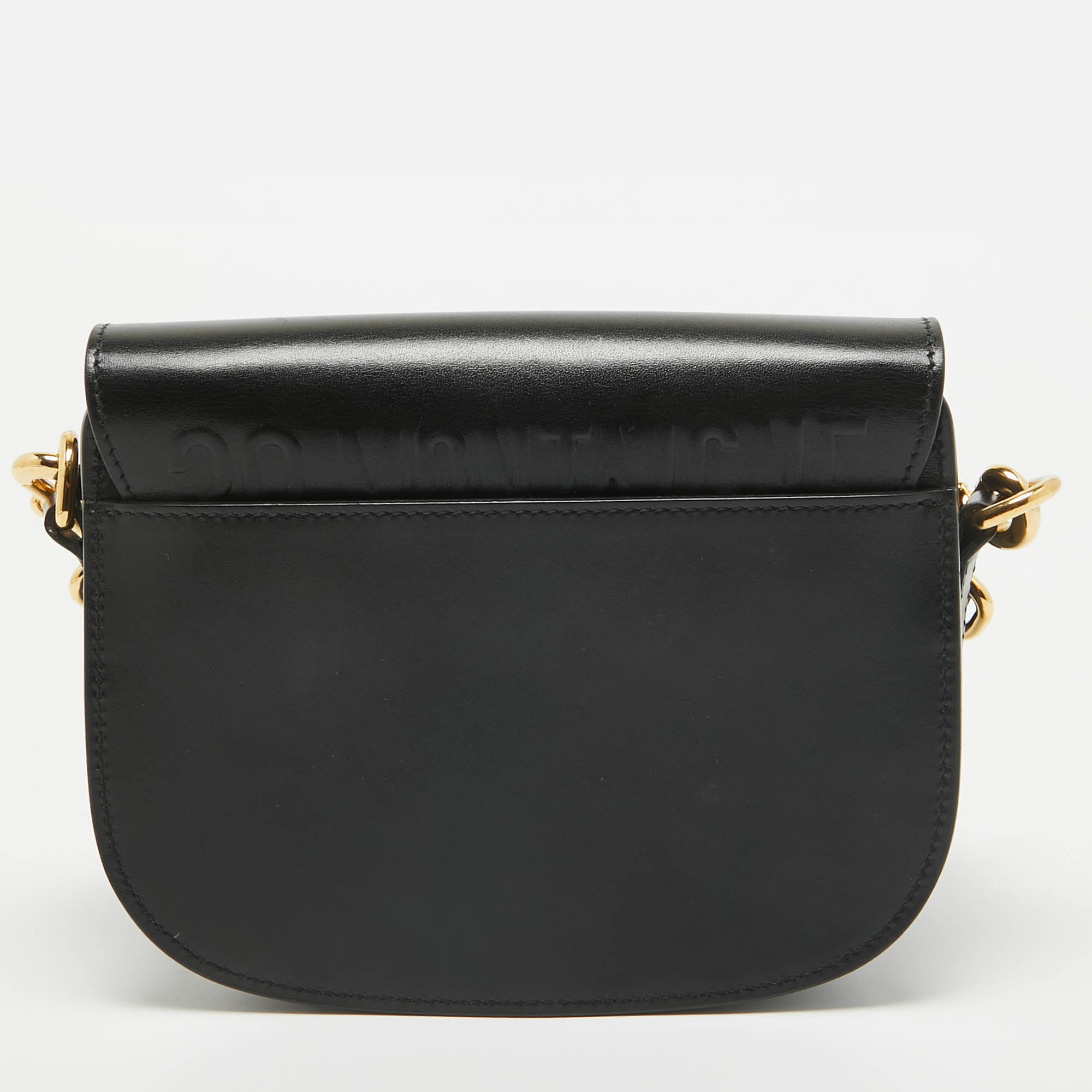 Dior Black Leather Small Bobby Bag