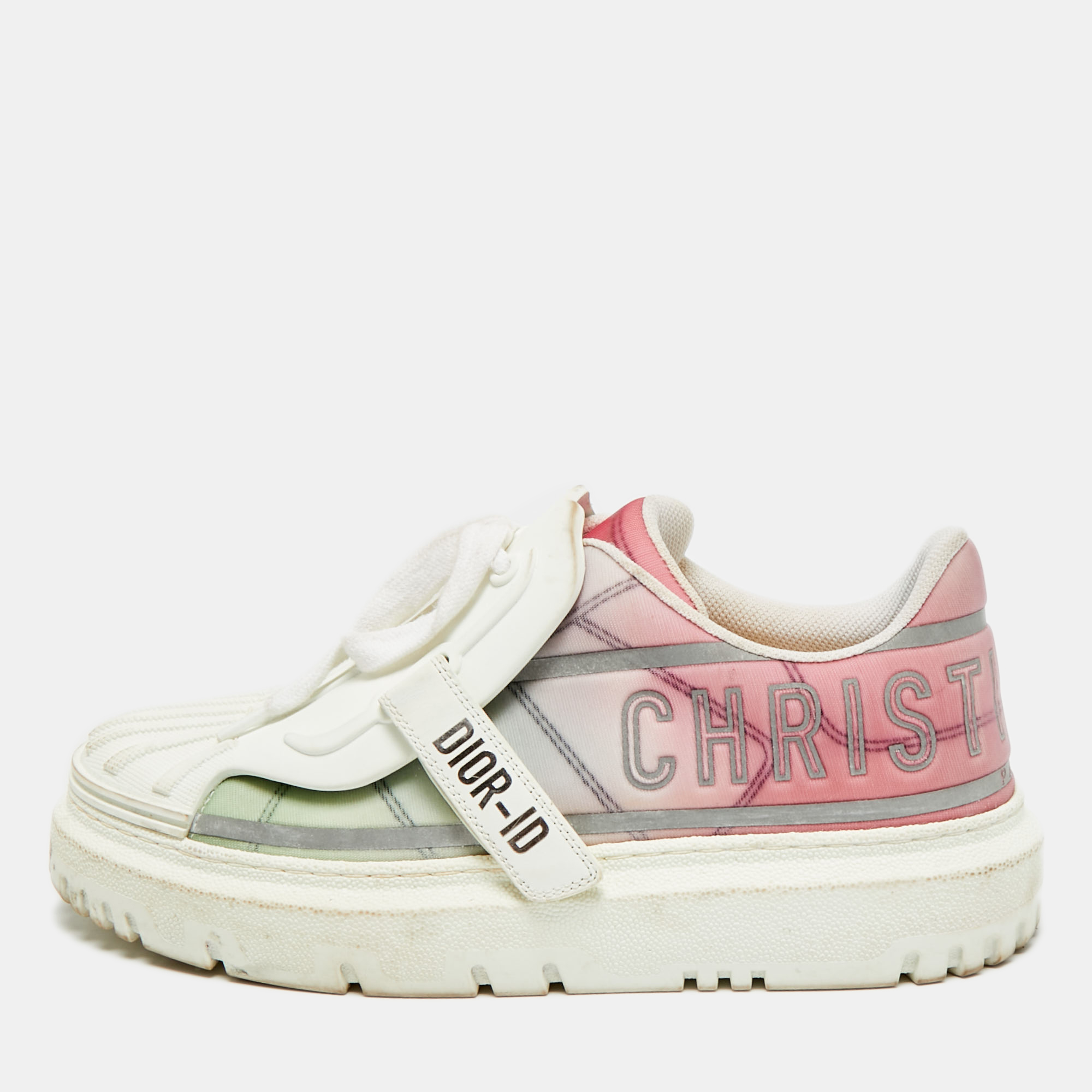 Dior Dior ID Size Multicolor Net and Rubber Low Top Sneakers
Dior Dior ID Size Multicolor Net and Rubber Low Top Sneakers