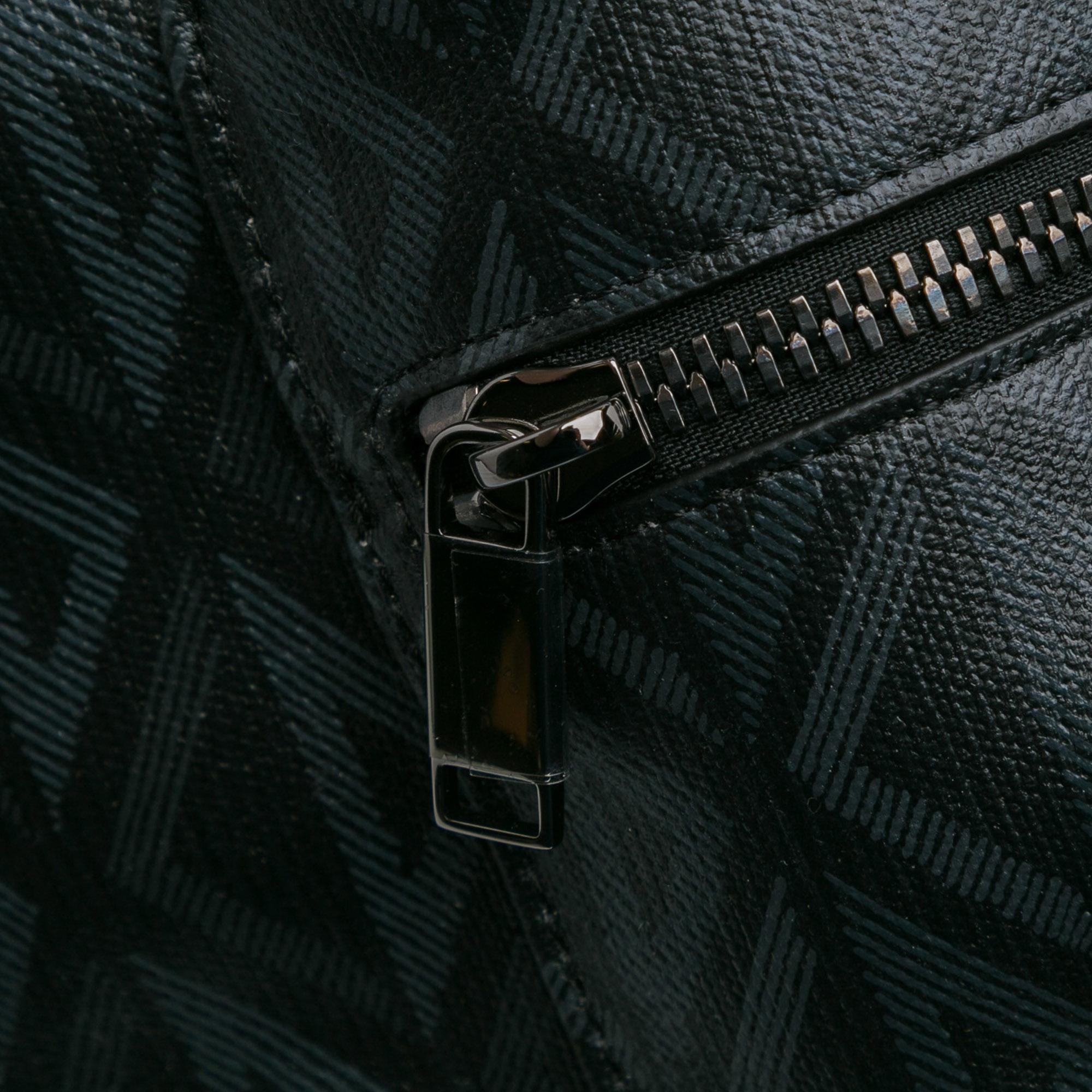 Dior Black/Grey CD Diamond Rider Zipped Backpack