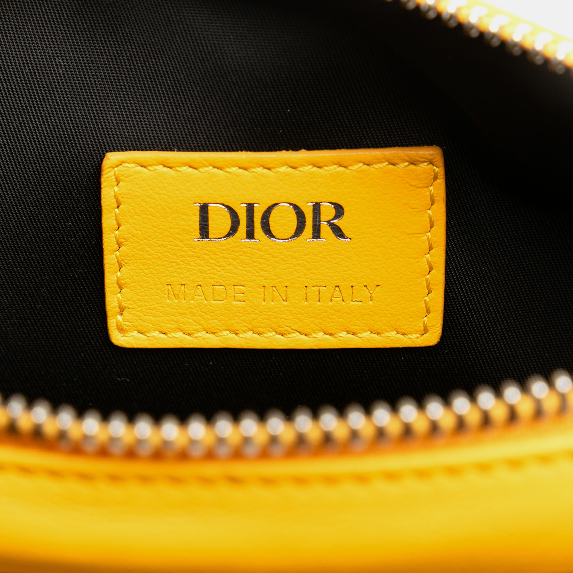 Dior Oblique Galaxy Leather World Tour Saddle Belt Bag