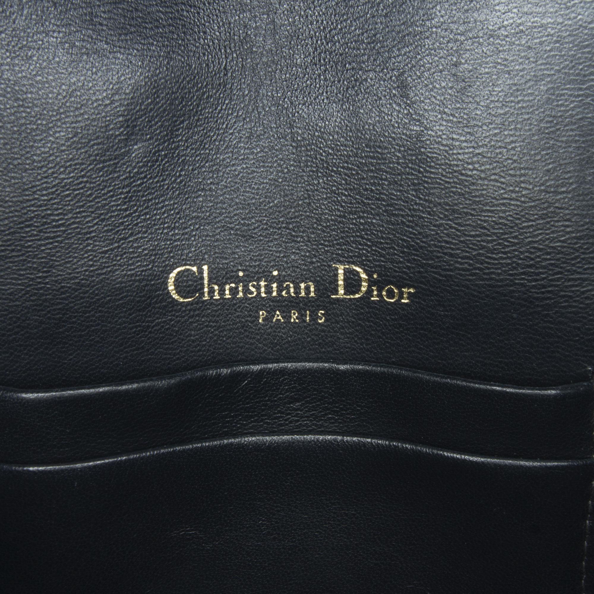 Dior Blue Oblique Saddle Belt Bag