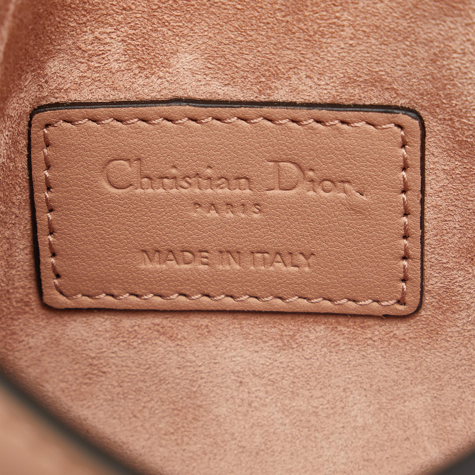 Dior Brown Ultra Matte Saddle Belt Bag