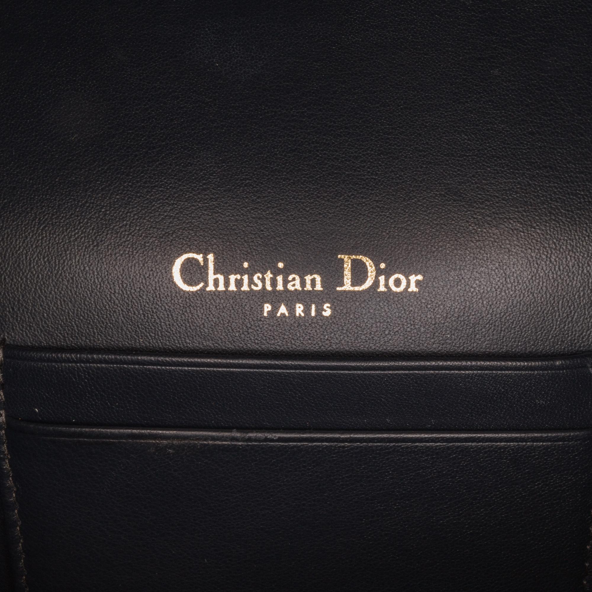 Dior Blue Oblique Saddle Belt Bag
